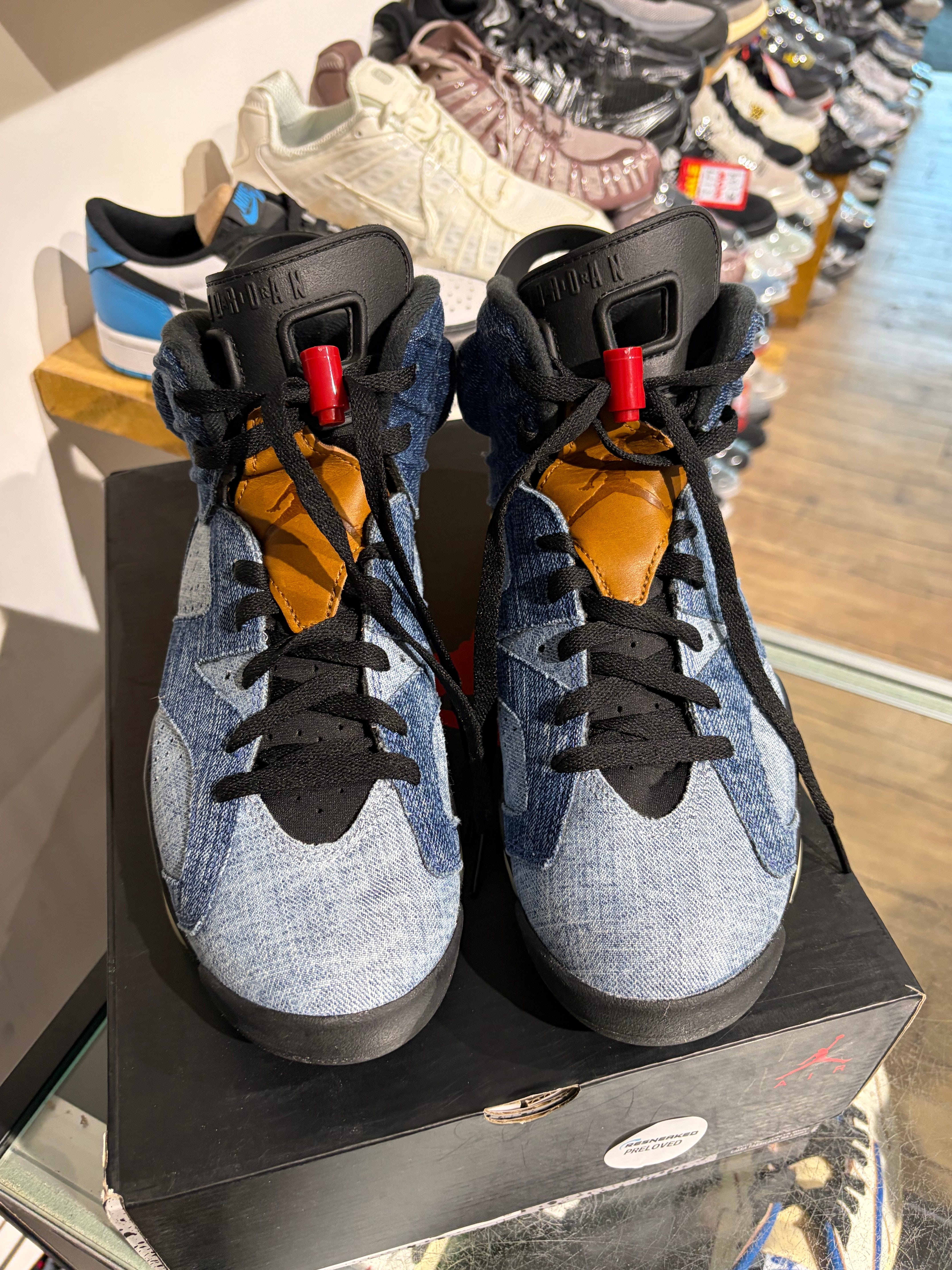 Air Jordan Jordan 6 Washed Denim UK 8