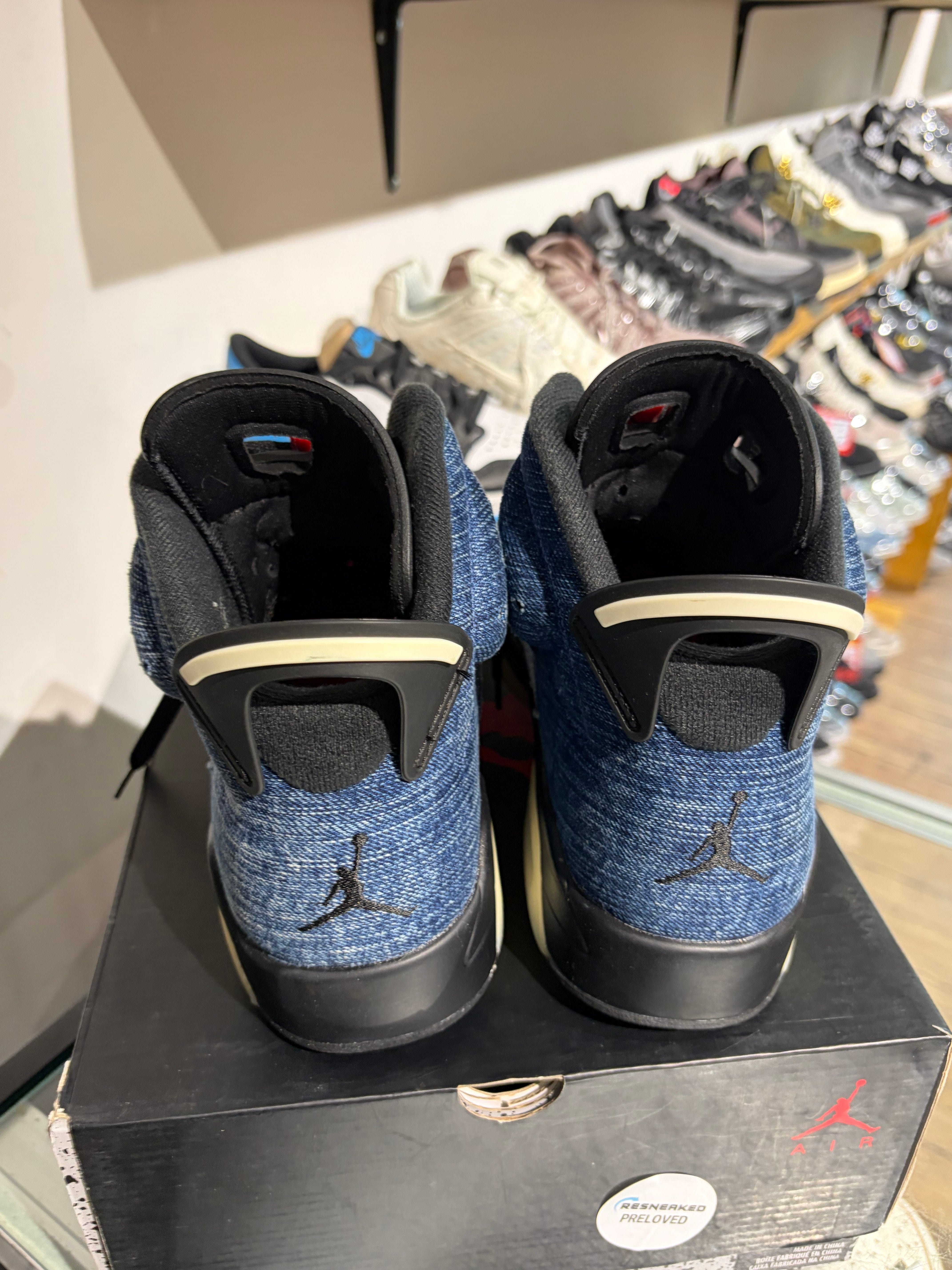 Air Jordan Jordan 6 Washed Denim UK 8