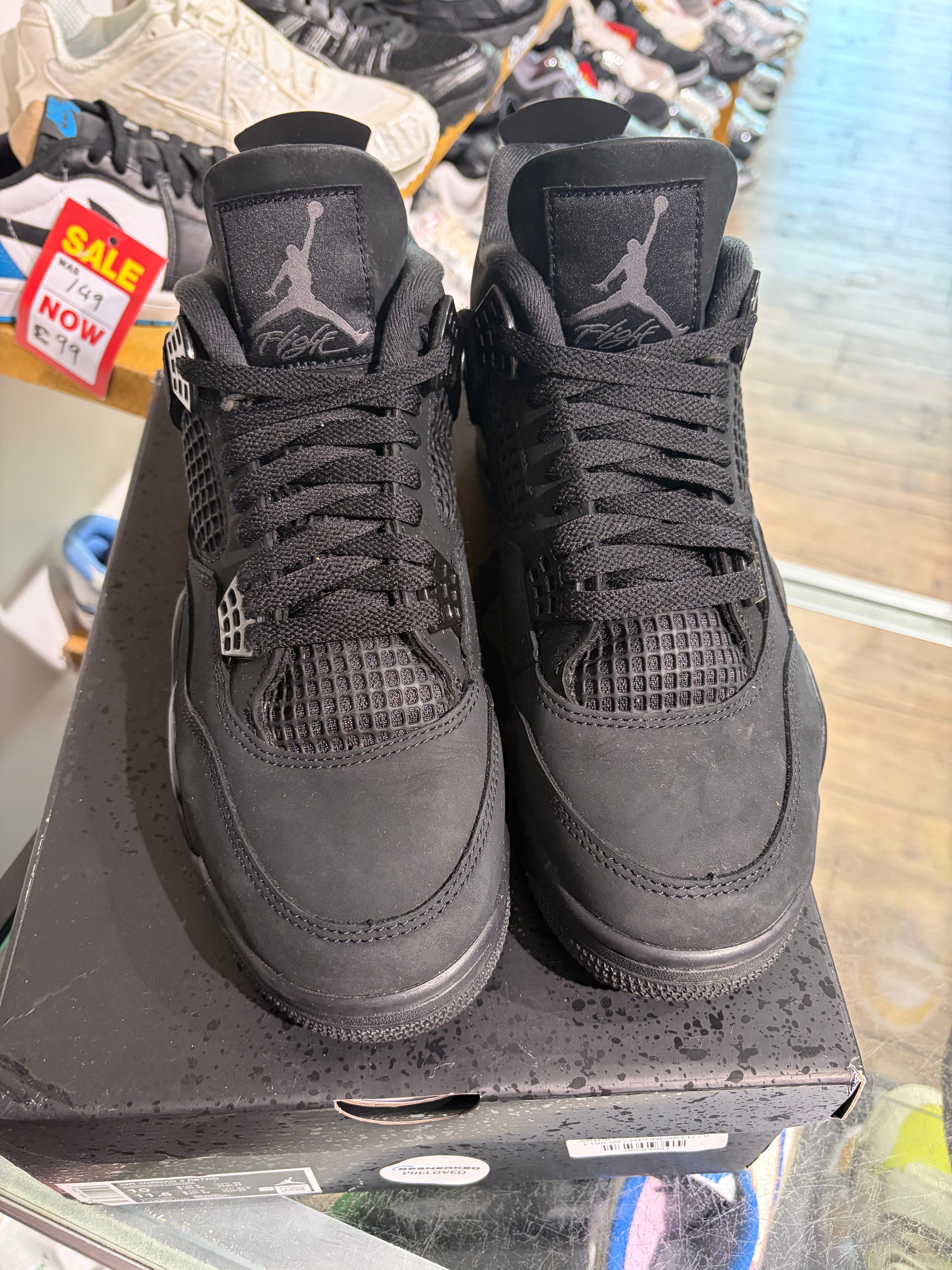 Air Jordan Jordan 4 Black Cat UK 9