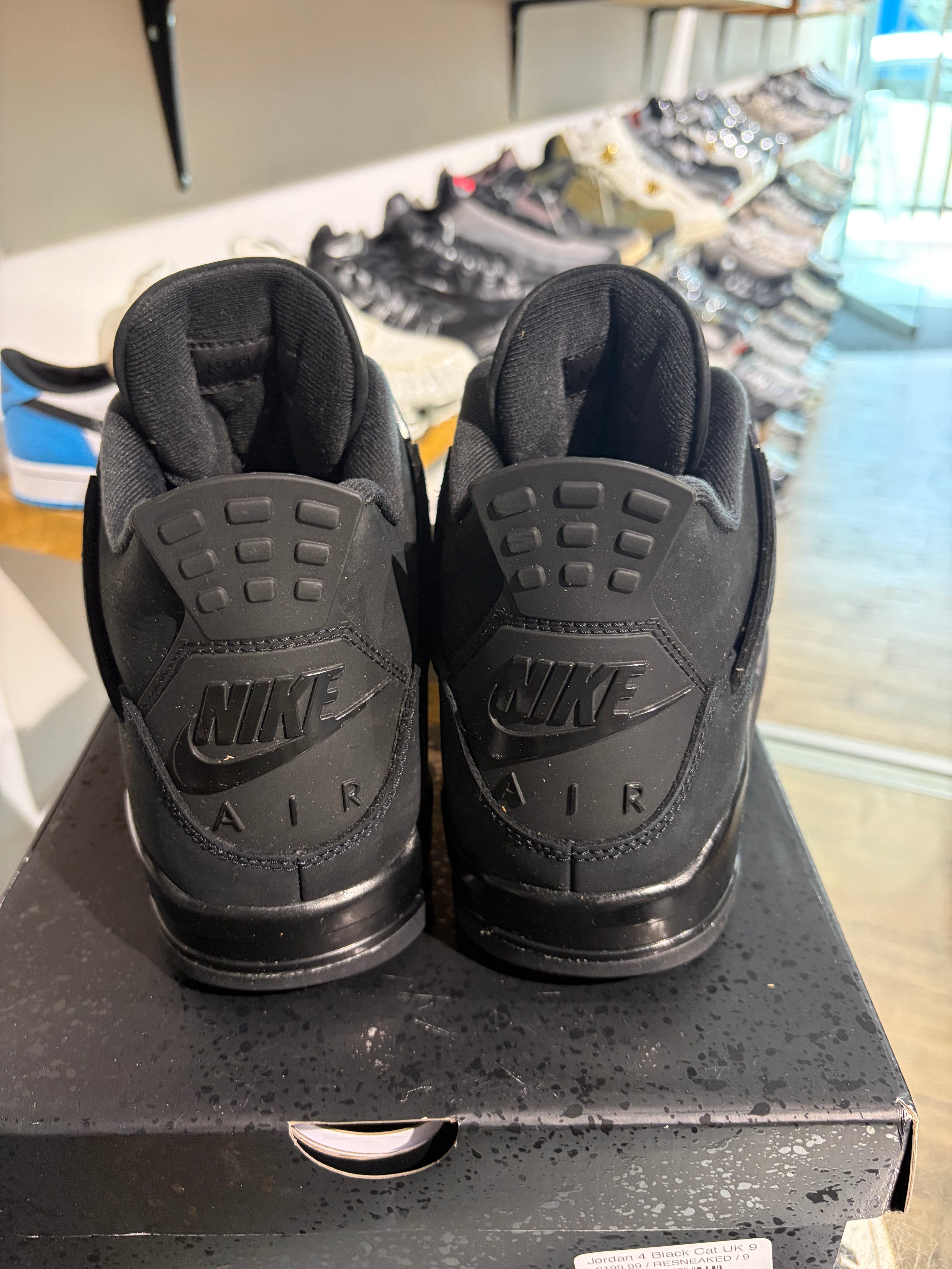 Air Jordan Jordan 4 Black Cat UK 9