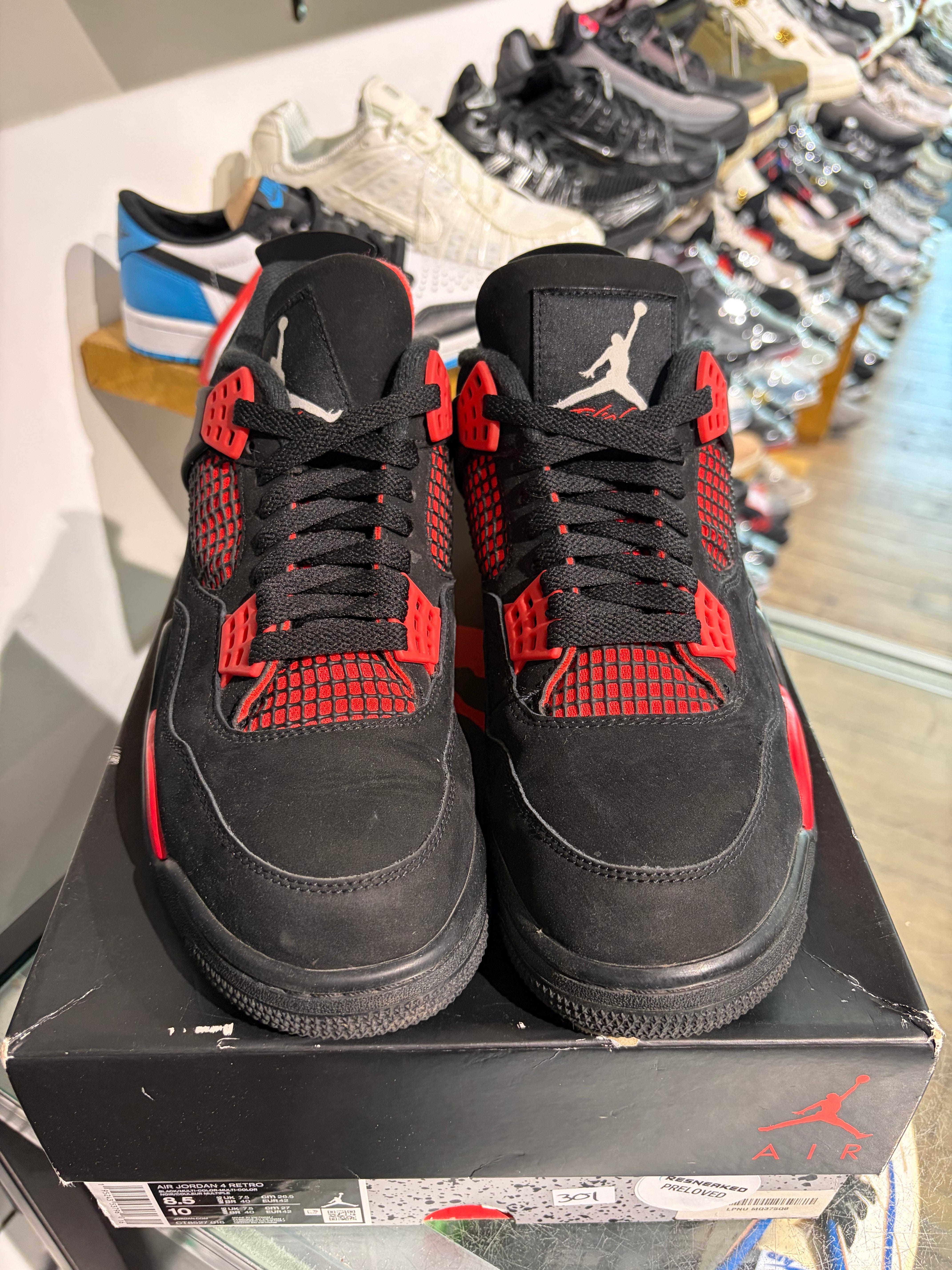 Air Jordan Jordan 4 Red Thunder UK 7.5