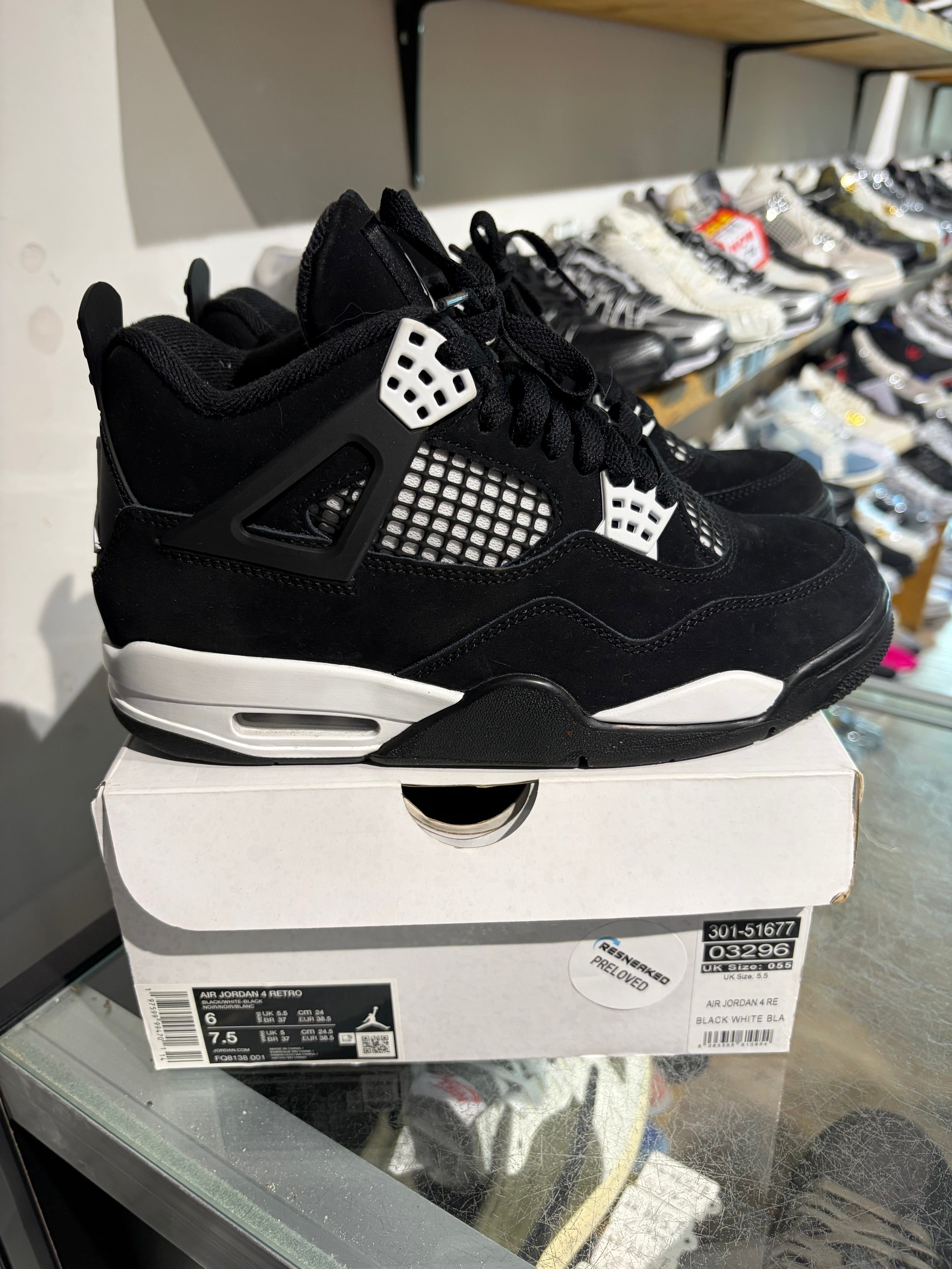 Air Jordan Jordan 4 White Thunder UK 6