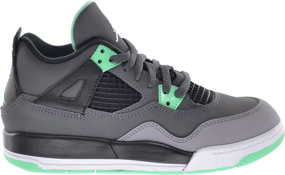 Air Jordan Jordan 4 Retro Green Glow (PS)
