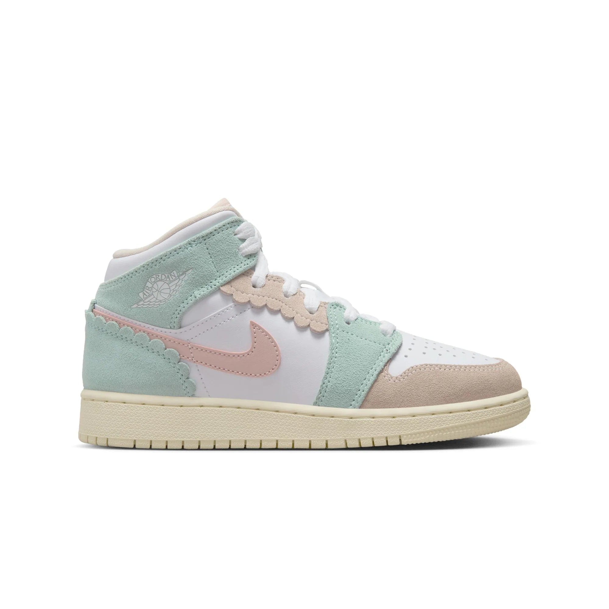 Air Jordan Jordan 1 Mid SE Pink Oxford GS