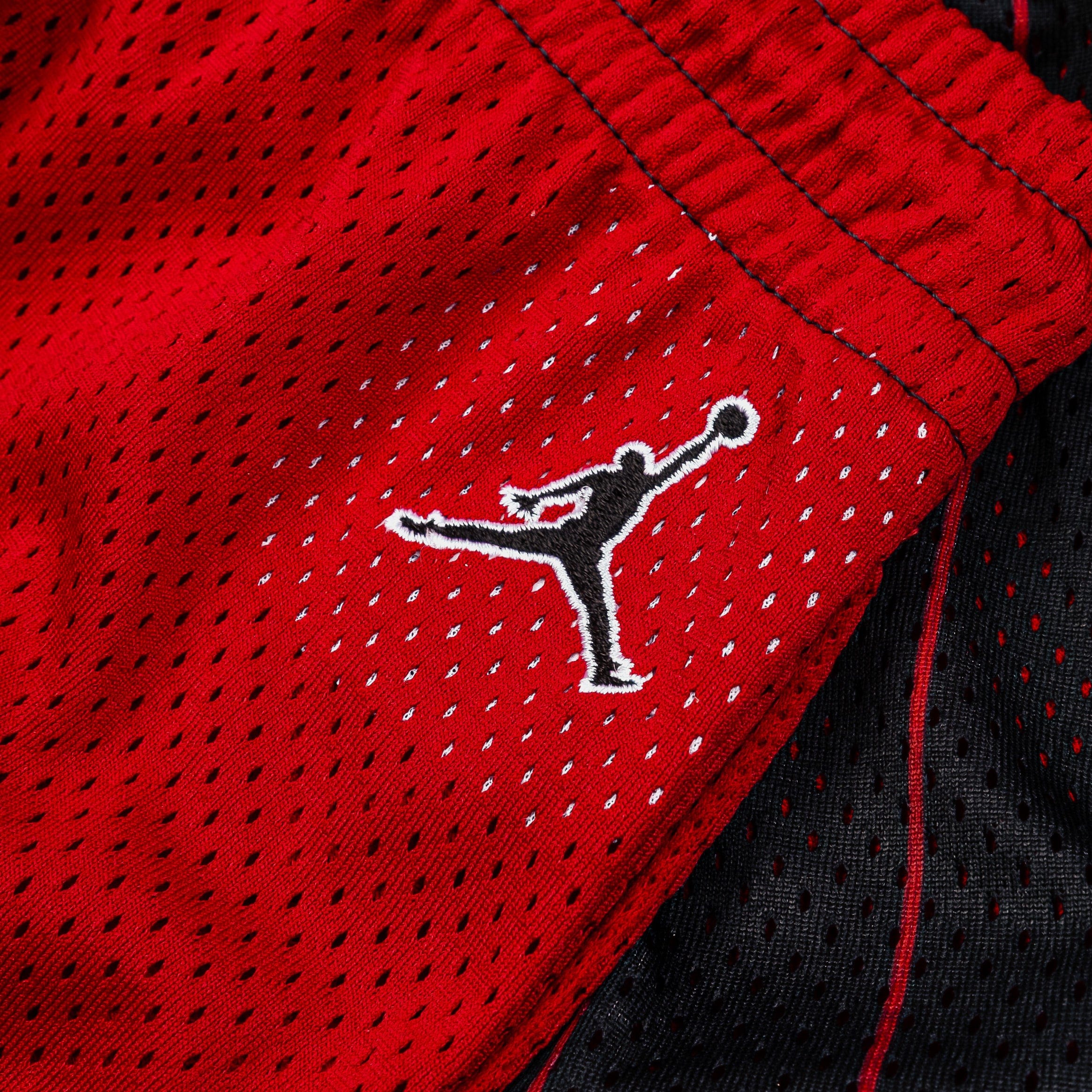 Air Jordan Play Off Game Grade School Shorts (Gym Red/White)
