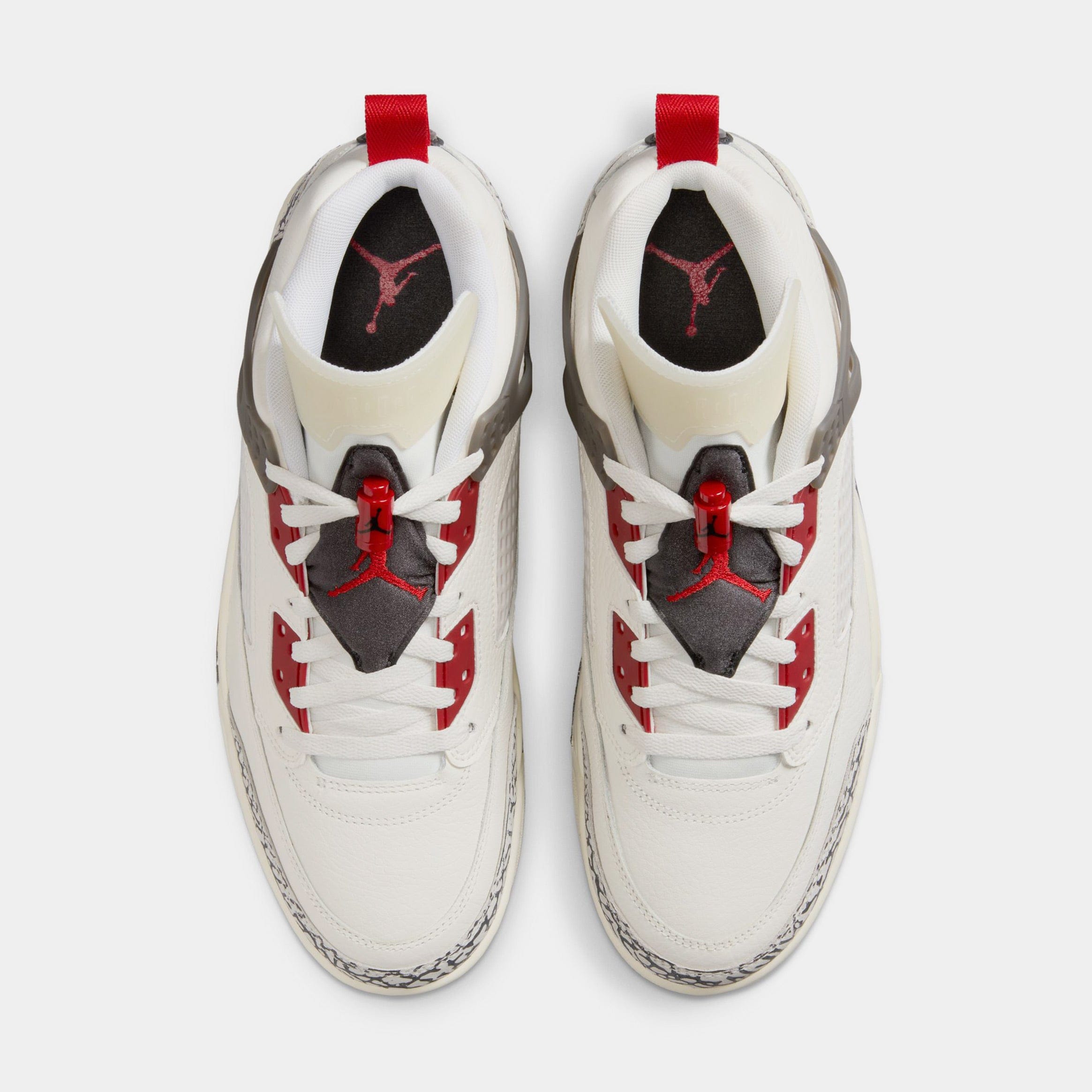 Air Jordan Spizike Low Mens Basketball Shoes (Sail/Anthracite/Coconut Milk/Varsity Red)