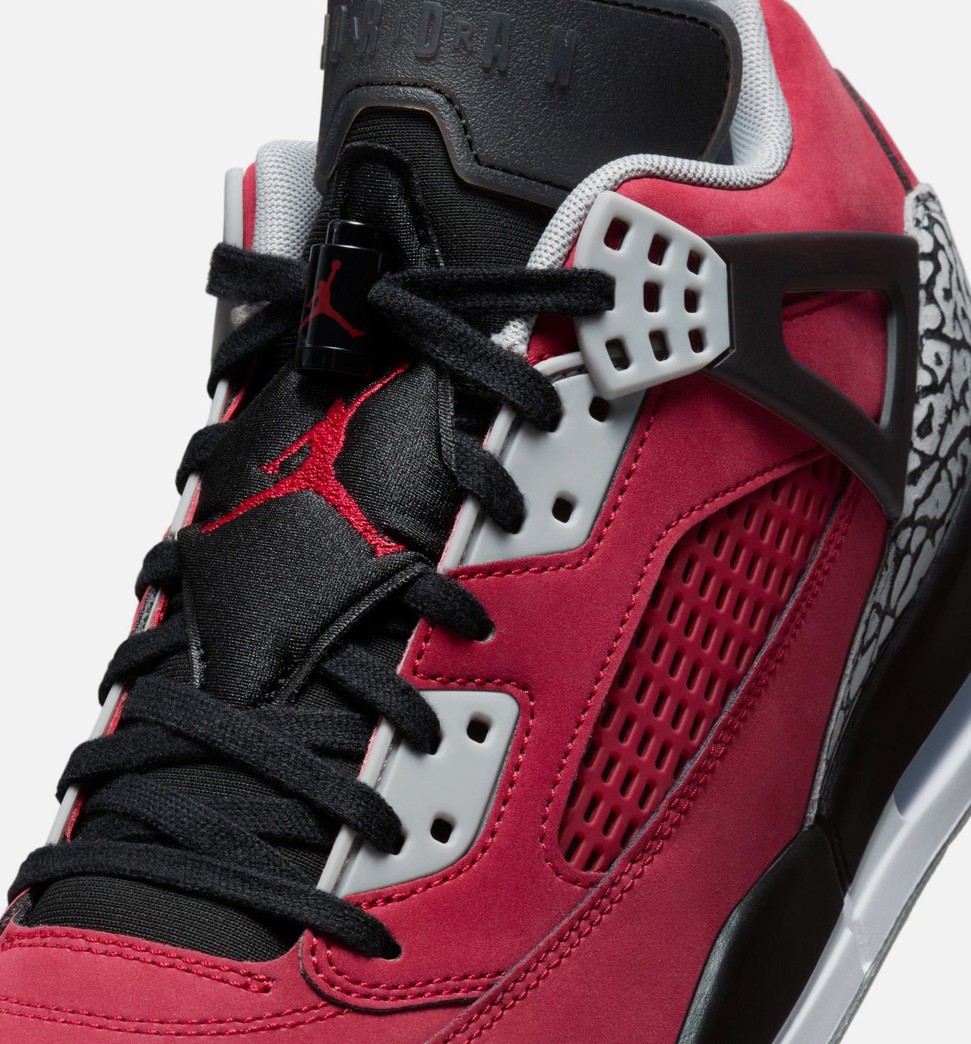 Air Jordan Spizike Low Toro Mens Lifestyle Shoe - Gym Red/Black/Wolf Grey/Cool Grey
