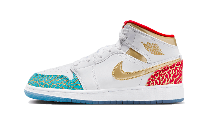 Air Jordan 1 Mid UNC to Chicago