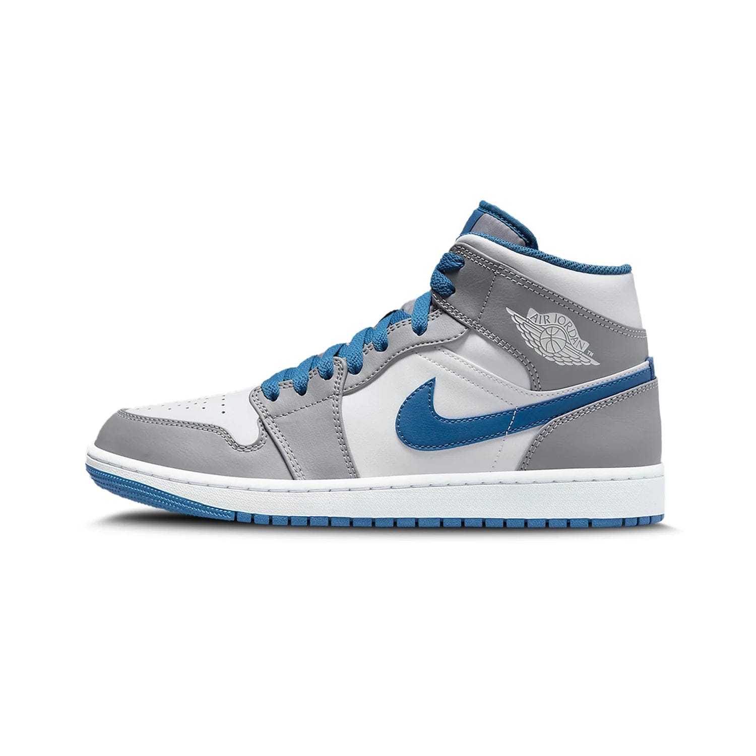 Air Jordan Jordan 1 Mid True Blue Sneakers — Buy Online India