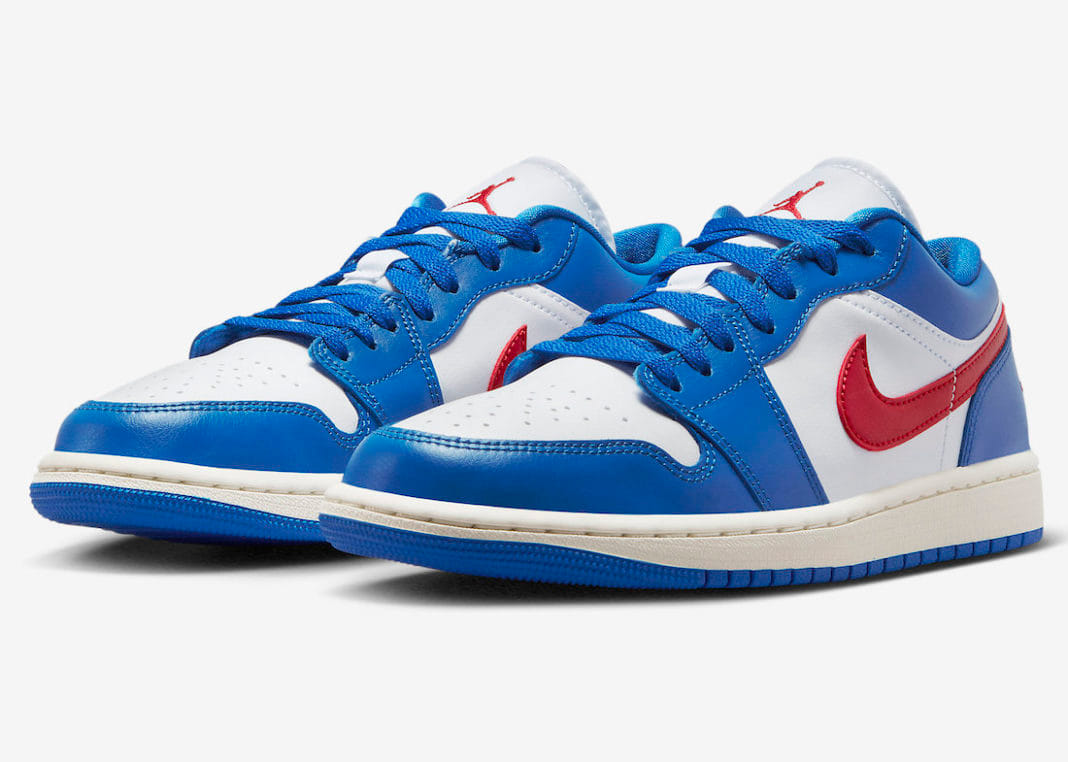 Air Jordan Jordan 1 Low Sport Blue Gym Red (W)