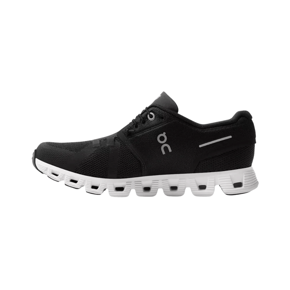 On Running Cloud 5 Black White On Running