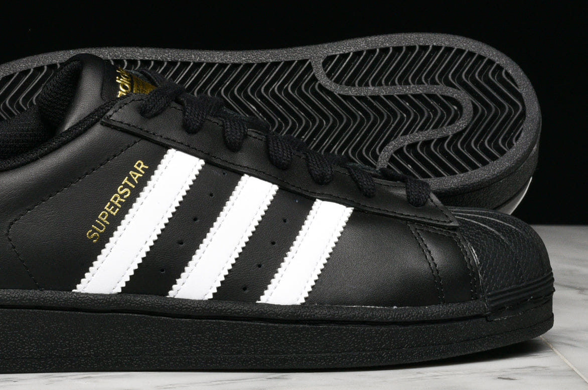 adidas SUPERSTAR FOUNDATION - BLACK / WHITE