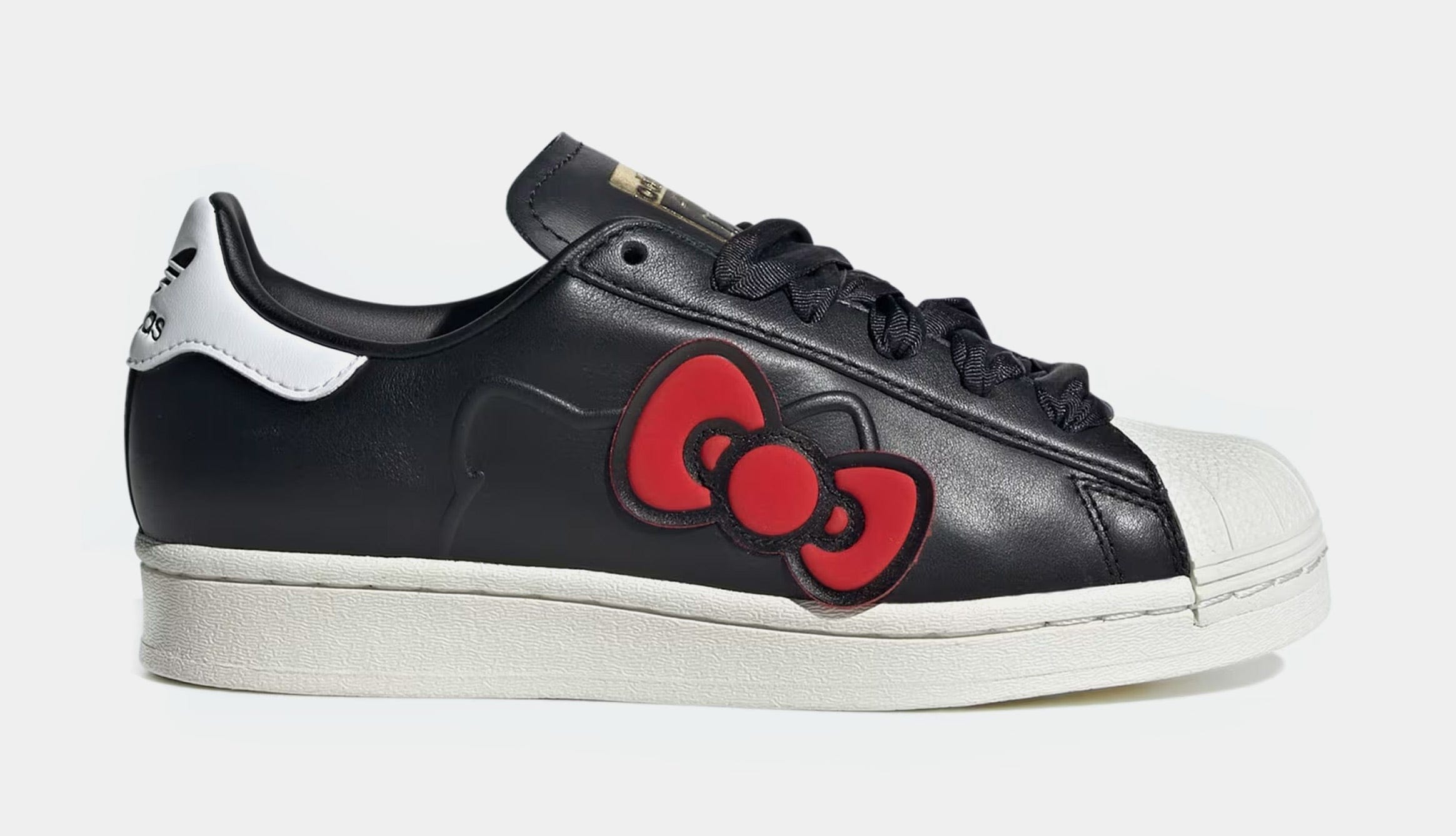 adidas Hello Kitty Superstar Grade School Lifestyle Shoes (Black/Red/White)