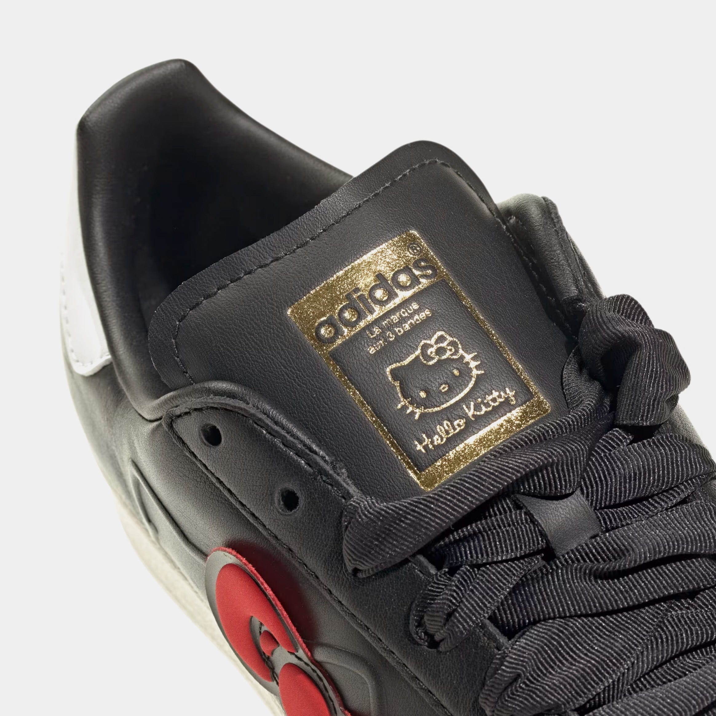 adidas Hello Kitty Superstar Grade School Lifestyle Shoes (Black/Red/White)