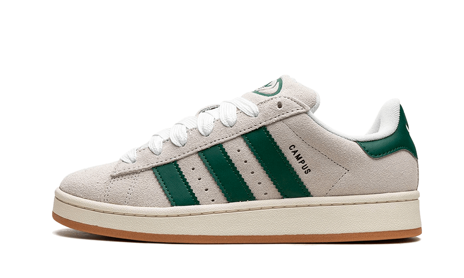 adidas Campus 00s Crystal White Dark Green