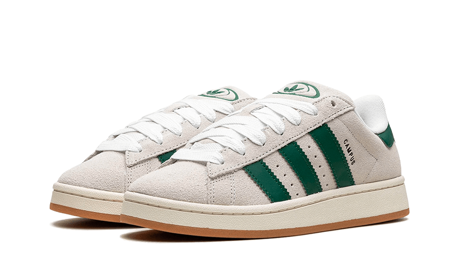 adidas Campus 00s Crystal White Dark Green