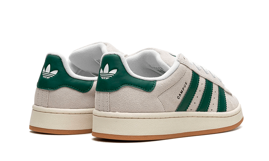 adidas Campus 00s Crystal White Dark Green