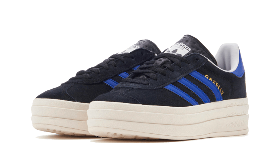 adidas Gazelle Bold Core Black Lucid Blue
