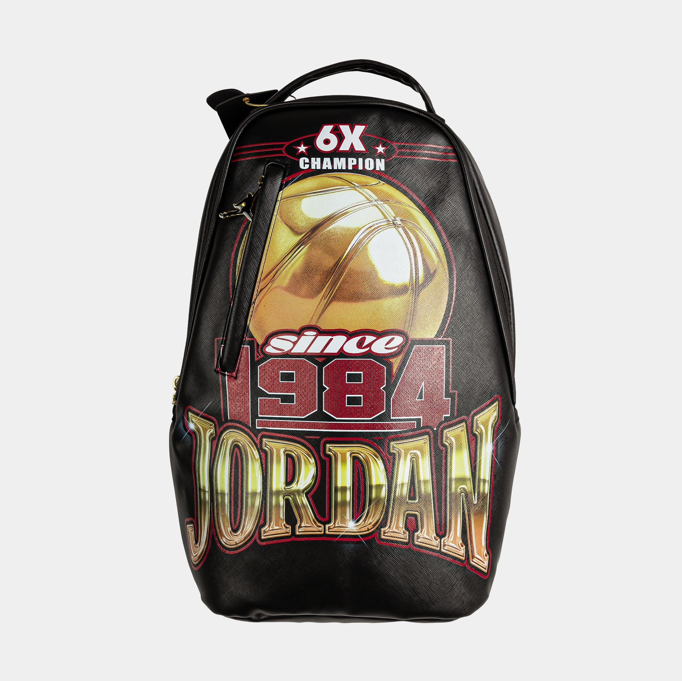 Air Jordan 6 Rings Trophy Mens Backpack (Black)