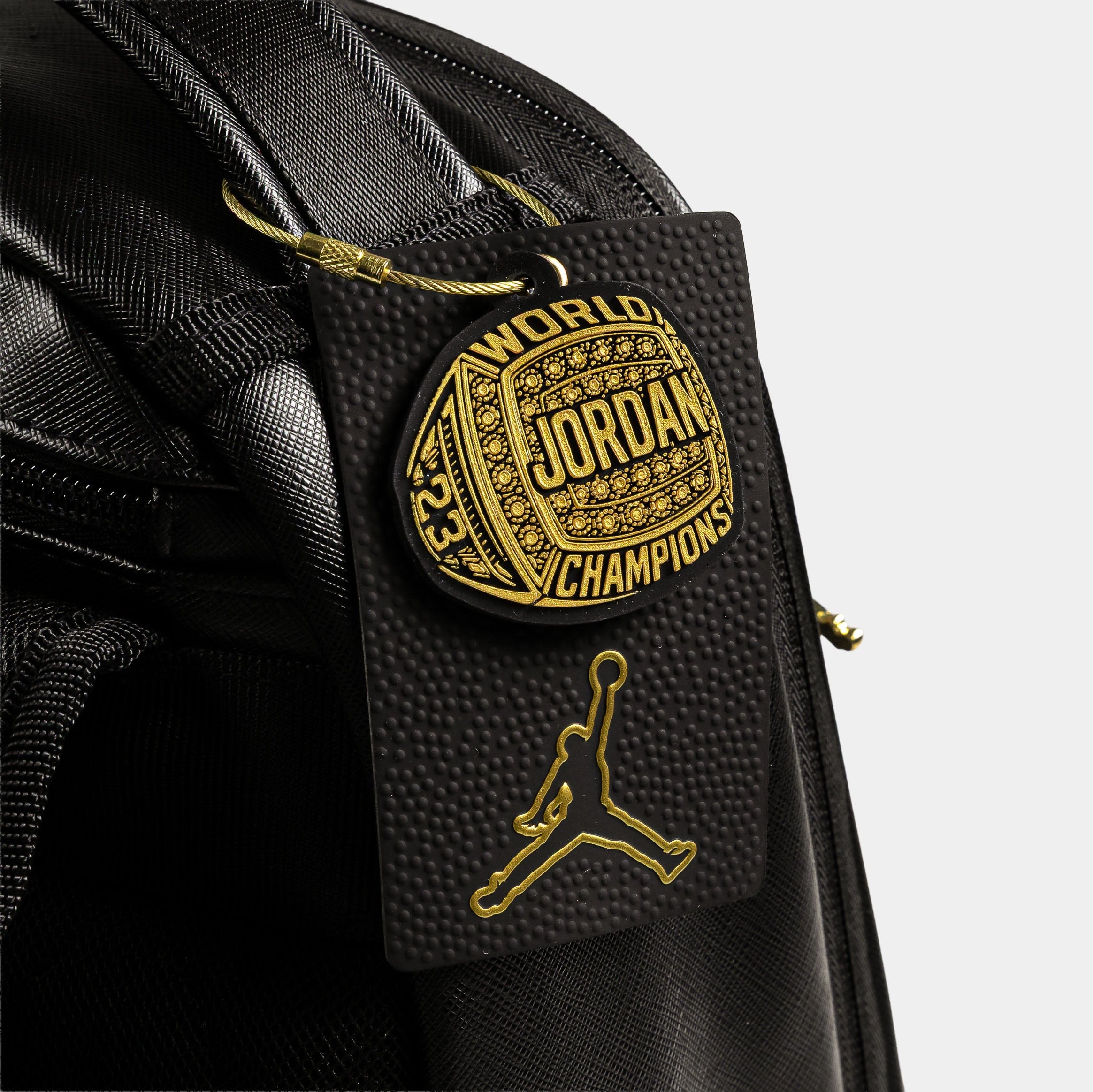 Air Jordan 6 Rings Trophy Mens Backpack (Black)