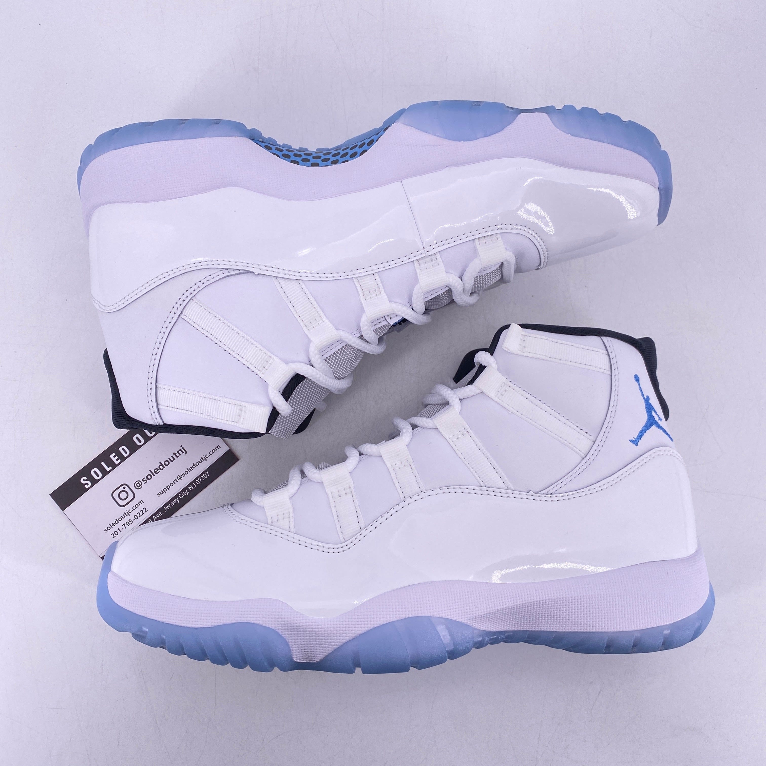 Air Jordan 11 Retro Legend Blue 2024 New Size 9