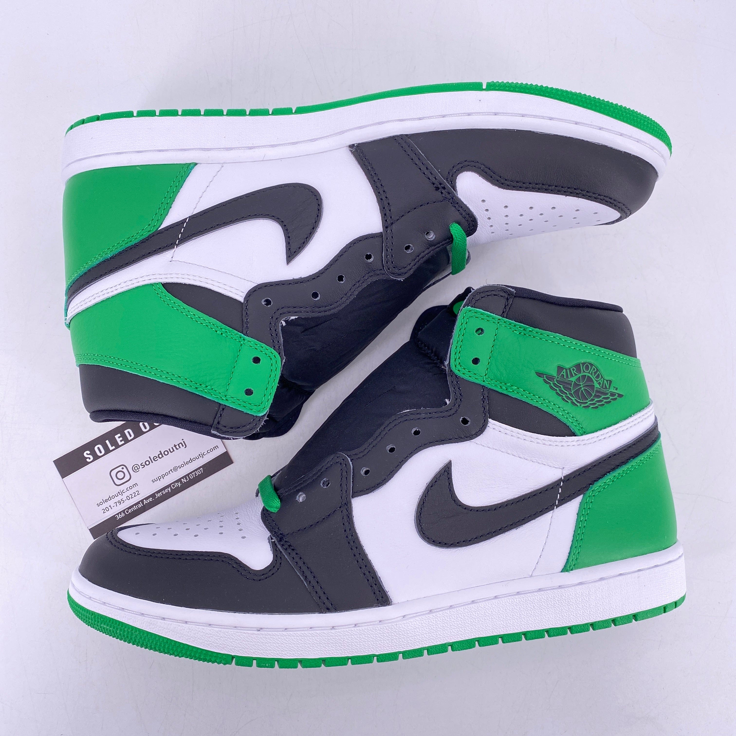 Air Jordan 1 Retro High OG Lucky Green 2023 New Size 11.5