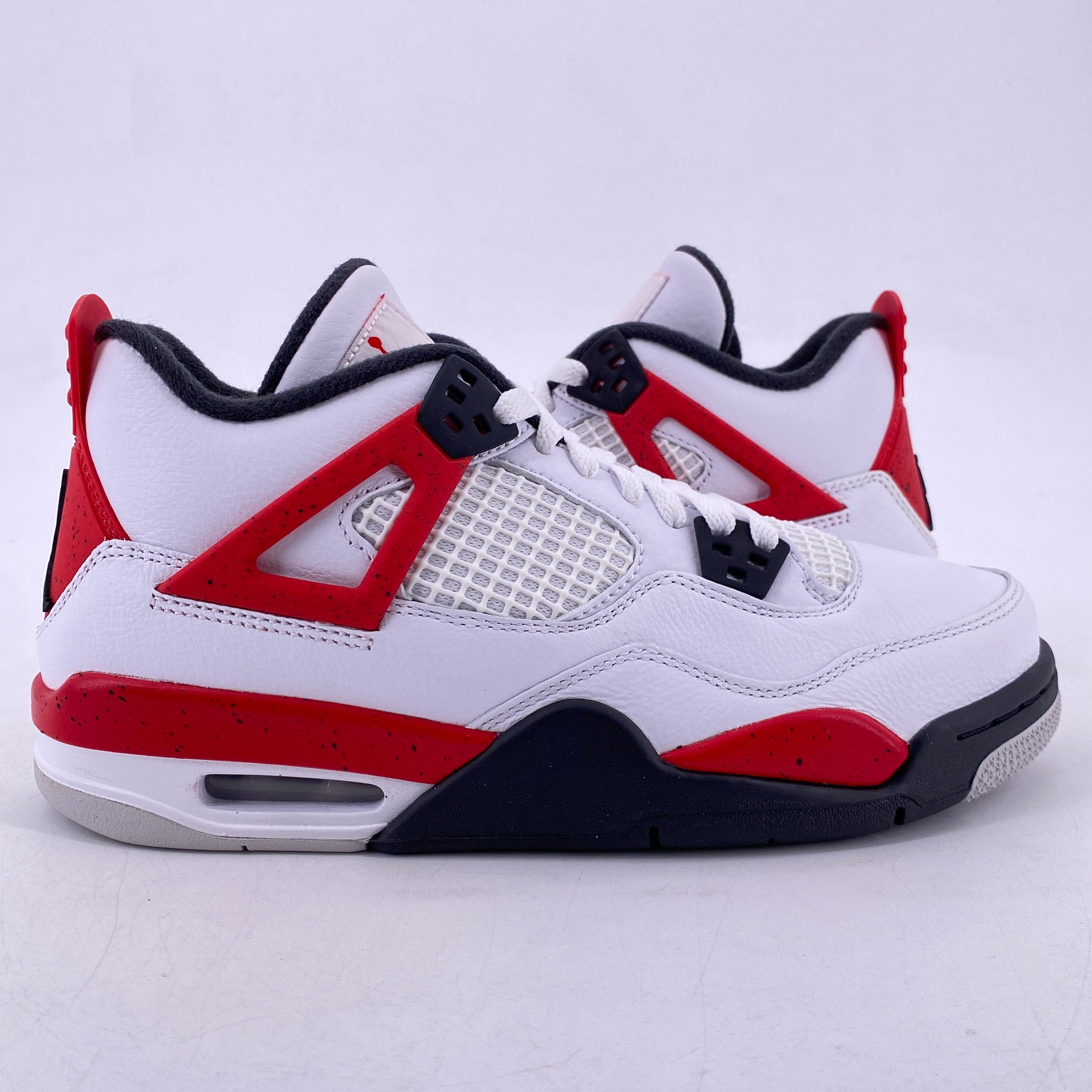 Air Jordan (GS) 4 Retro Red Cement 2023 New Size 7Y