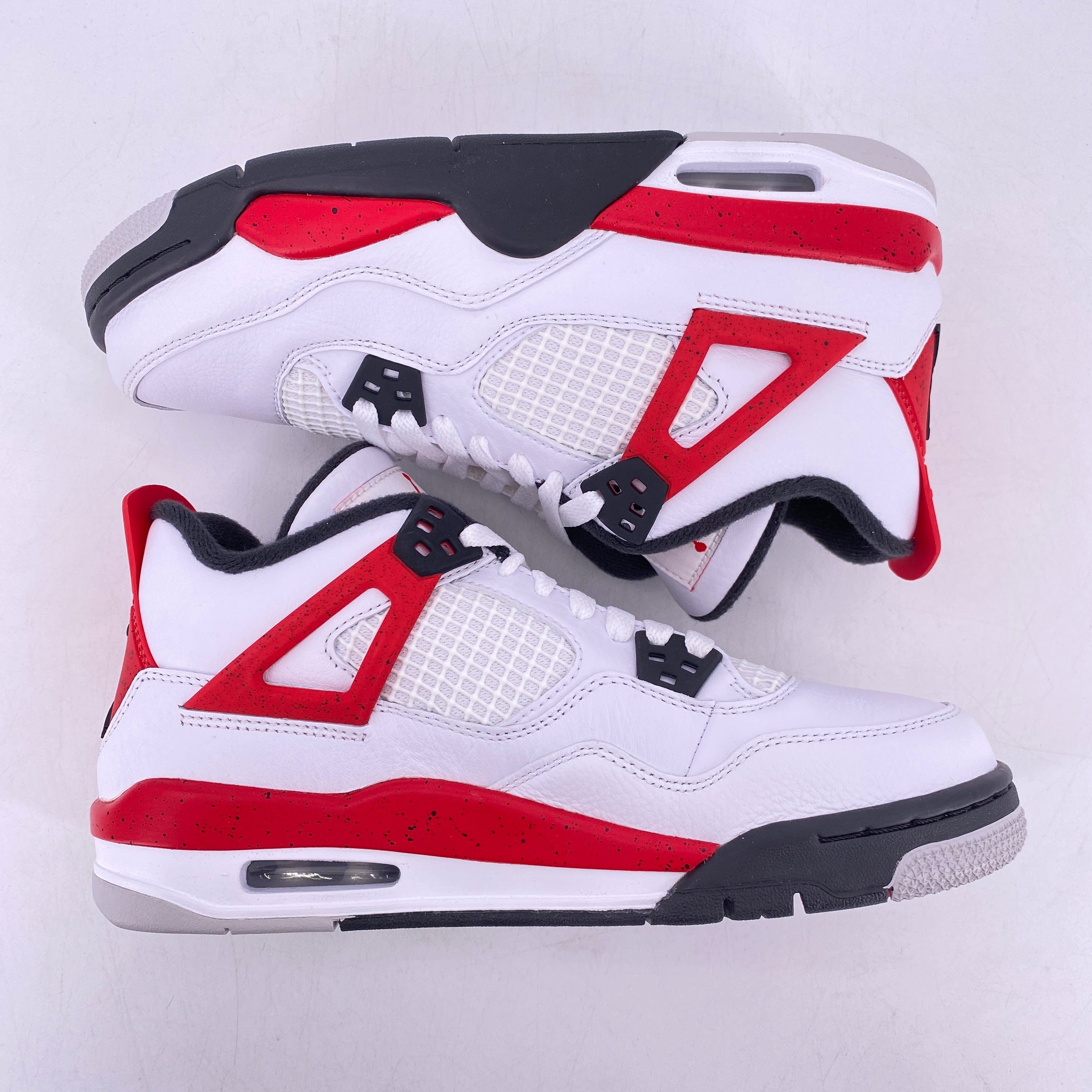 Air Jordan (GS) 4 Retro Red Cement 2023 New Size 7Y