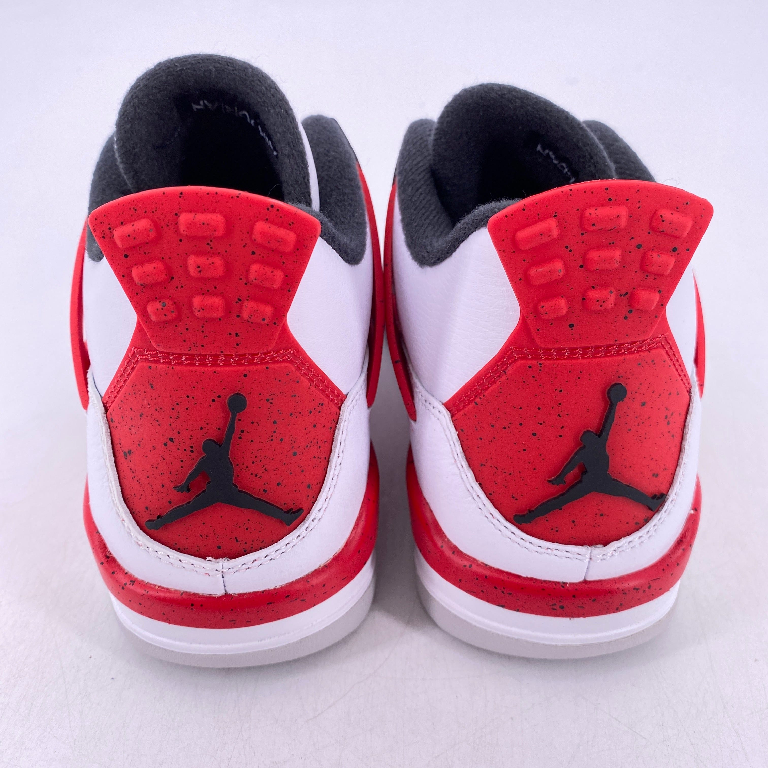 Air Jordan (GS) 4 Retro Red Cement 2023 New Size 7Y