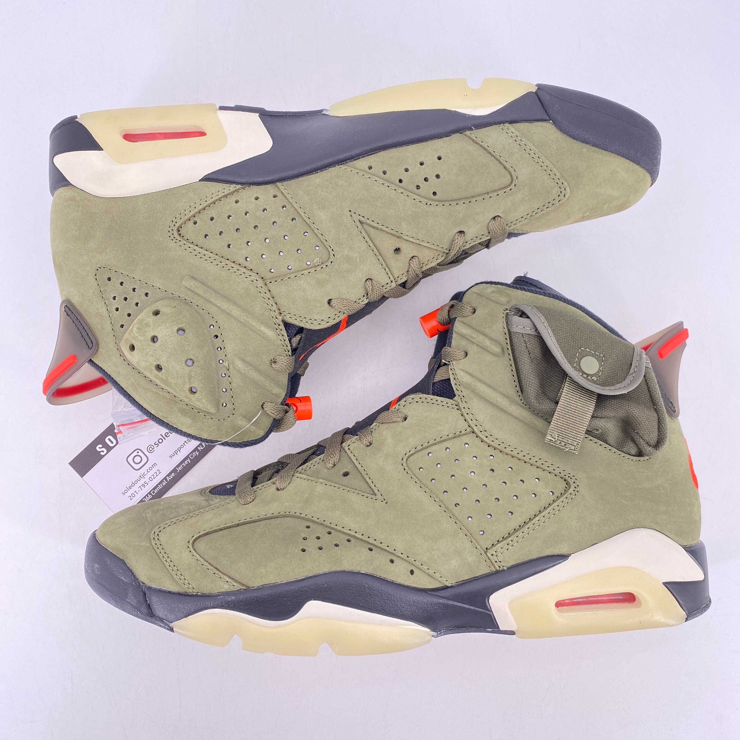 Air Jordan 6 Retro Travis Scott 2019 New Size 11.5