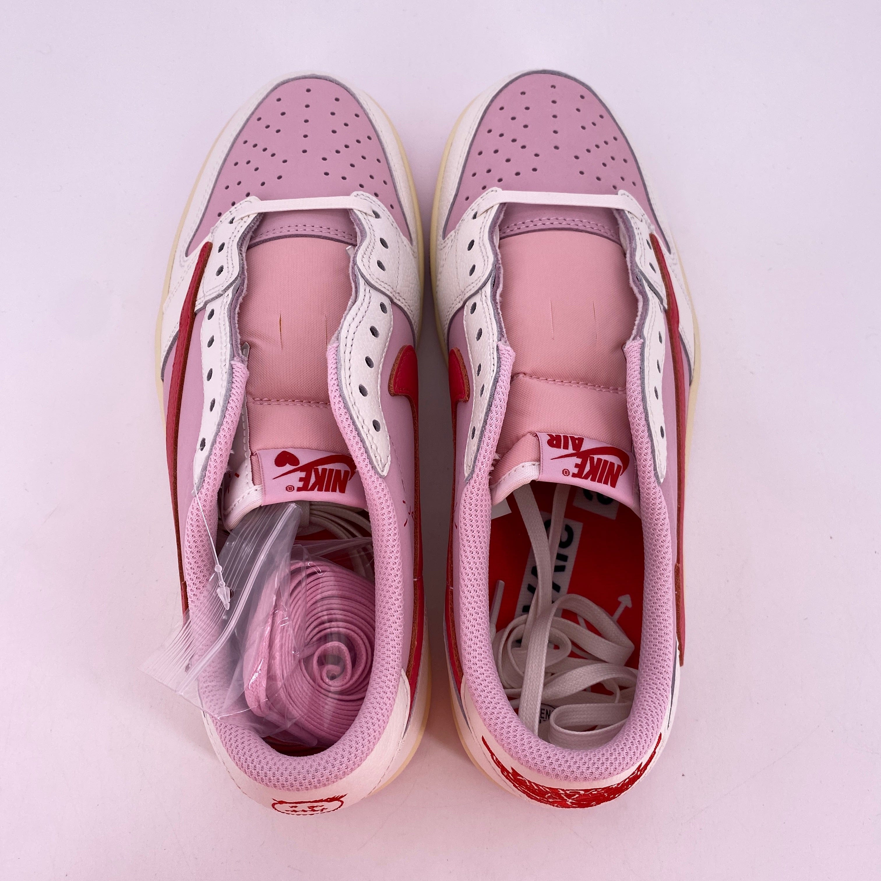 Air Jordan 1 Low OG SP Travis Scott Sail Tropical Pink 2026 New Size 8.5
