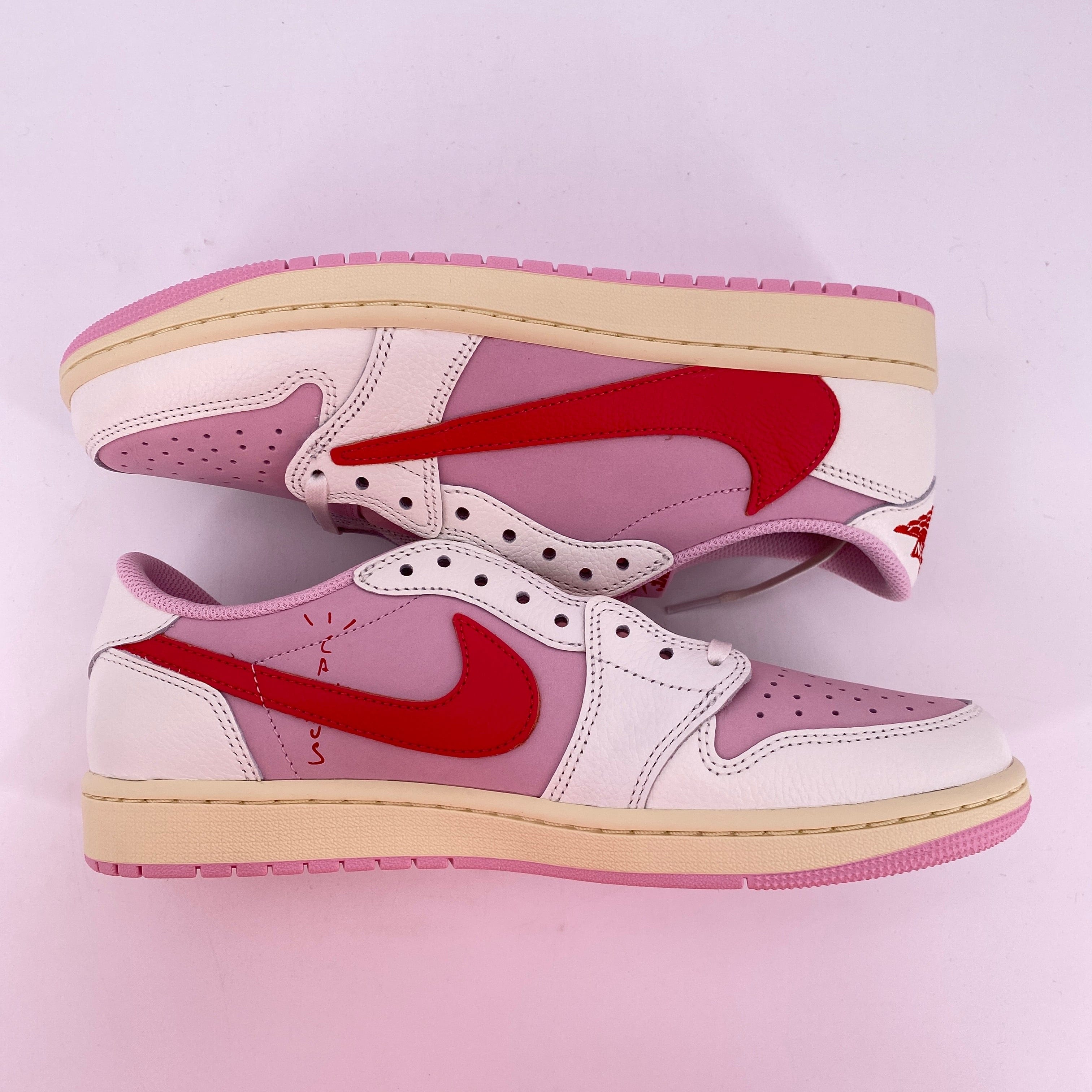 Air Jordan 1 Low OG SP Travis Scott Sail Tropical Pink 2026 New Size 11.5