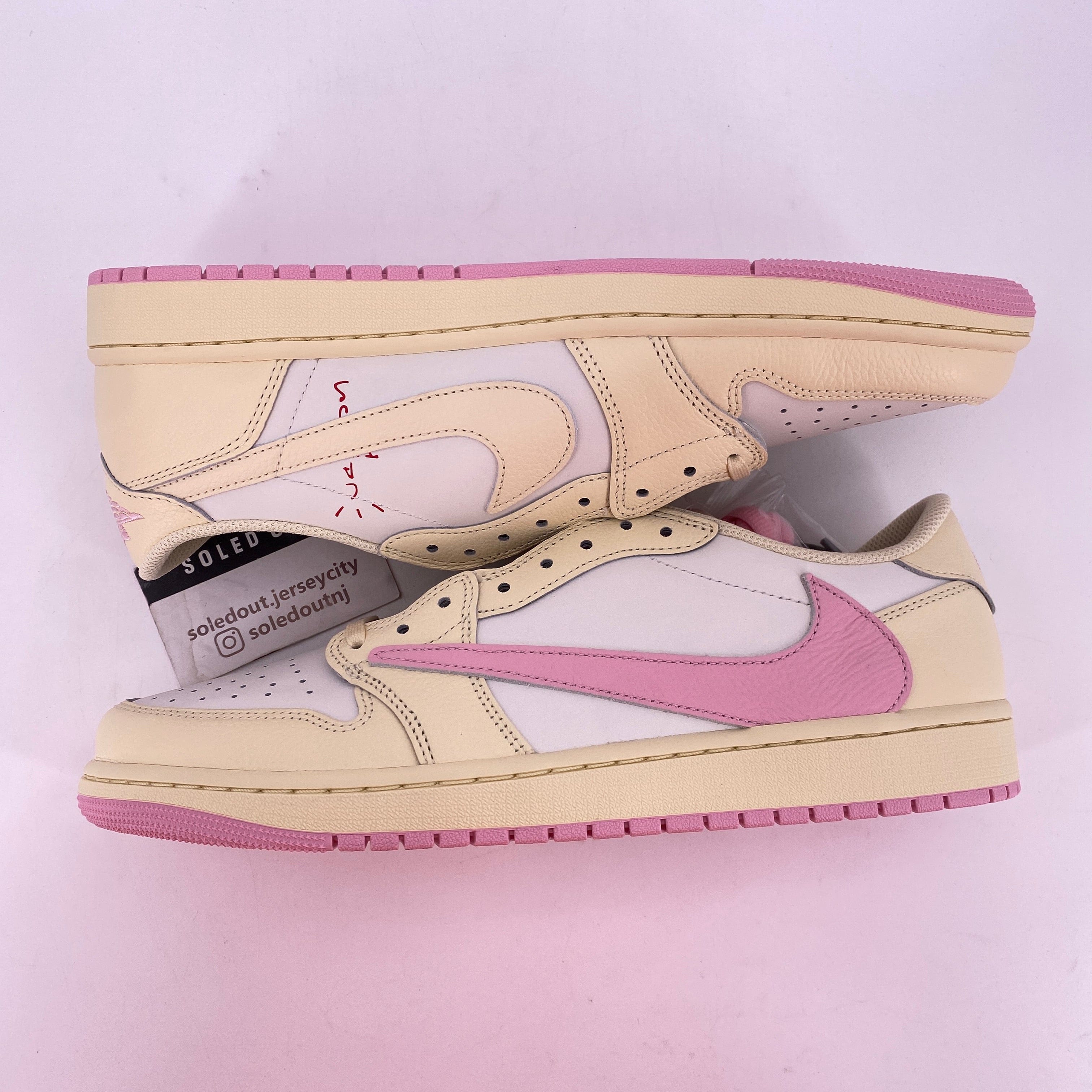 Air Jordan 1 Low OG SP Travis Scott Shy Pink 2026 New Size 11.5