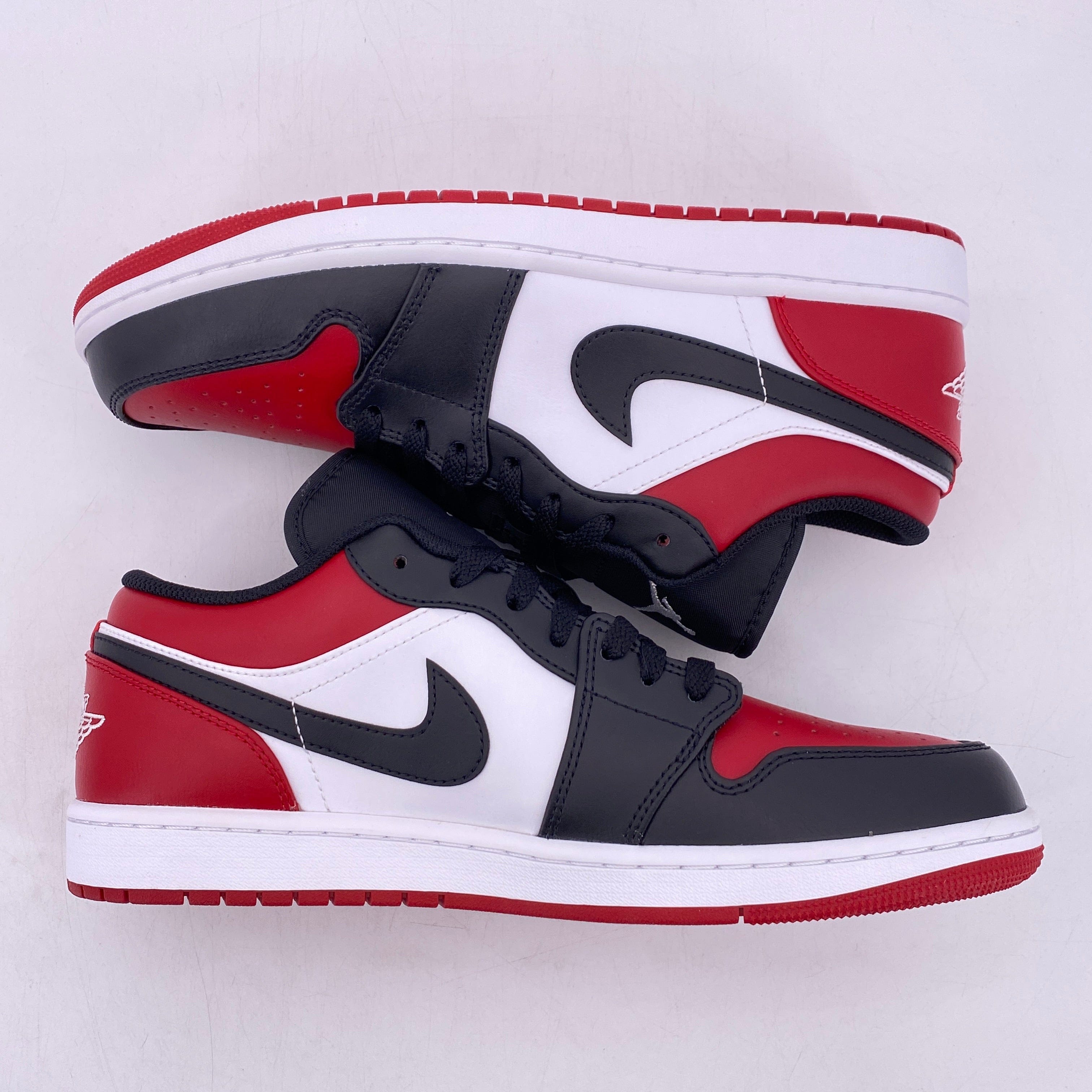 Air Jordan 1 Low Bred Toe 2021 New Size 11.5