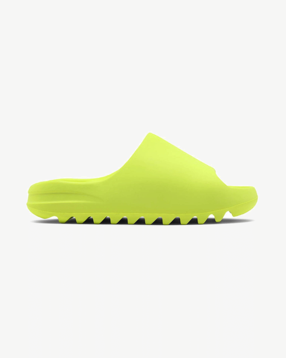 ADIDAS YEEZY SLIDE GREEN GLOW 2022 (PEBBLED)
