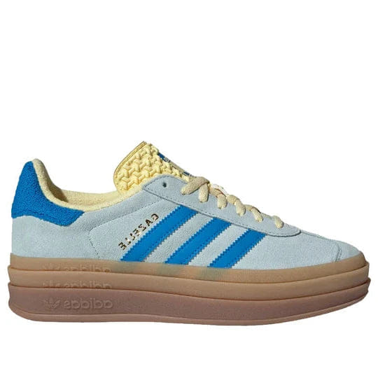adidas Gazelle Bold Almost Blue Yellow