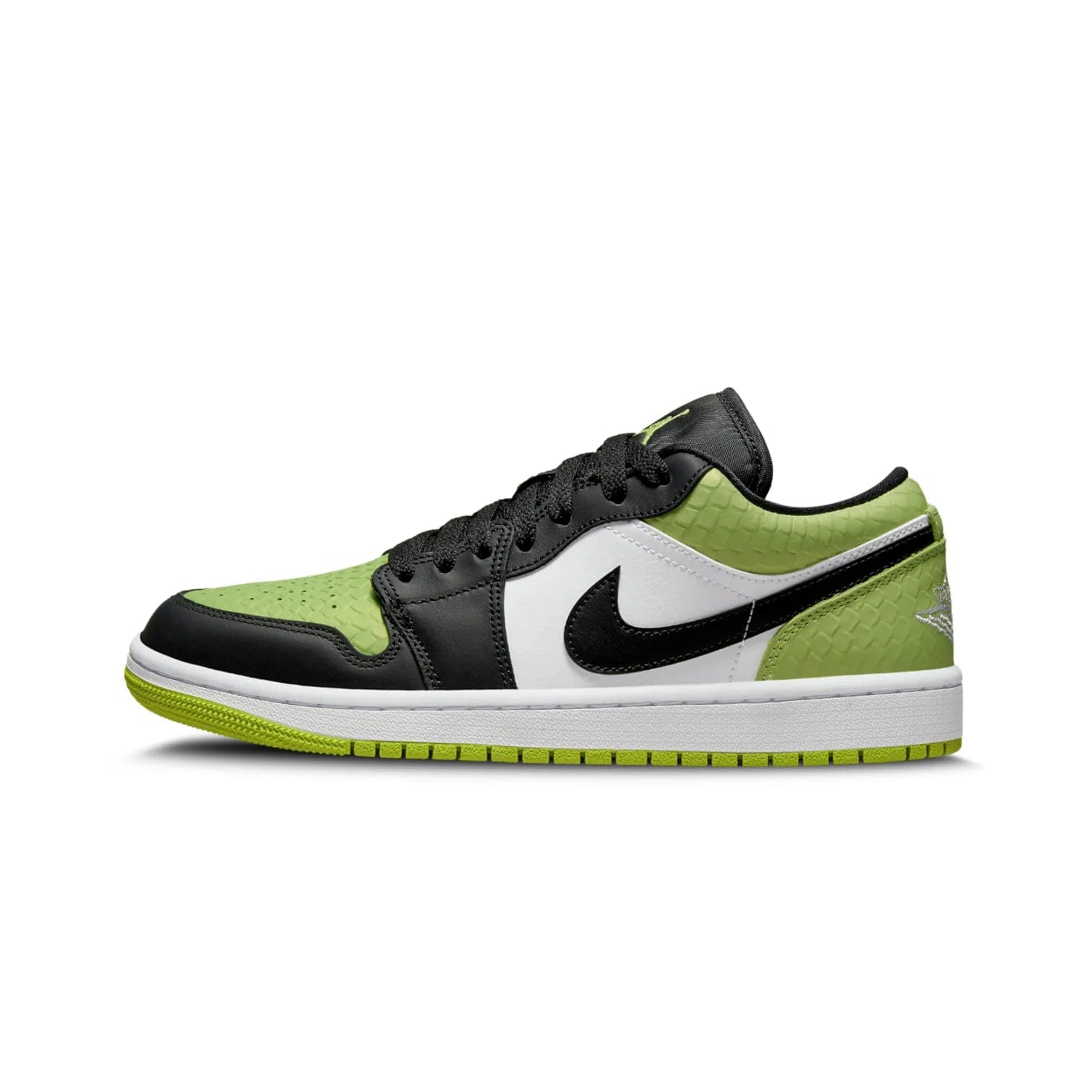 Air Jordan Jordan 1 Low Snakeskin Vivid Green (W)