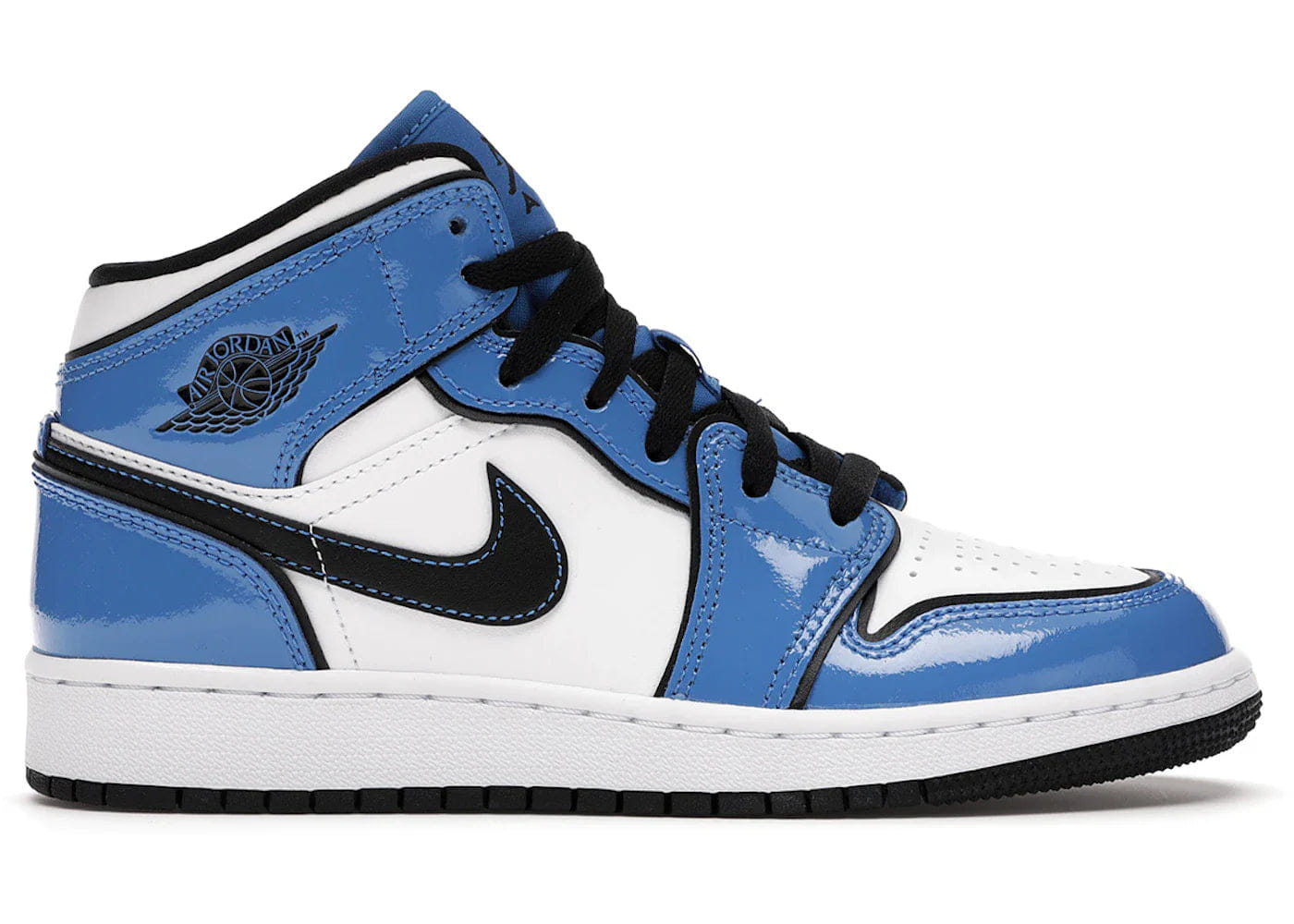Air Jordan Jordan 1 Mid Signal Blue GS | Buy Online India