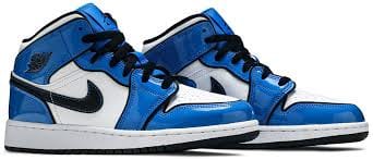 Air Jordan Jordan 1 Mid Signal Blue GS | Buy Online India
