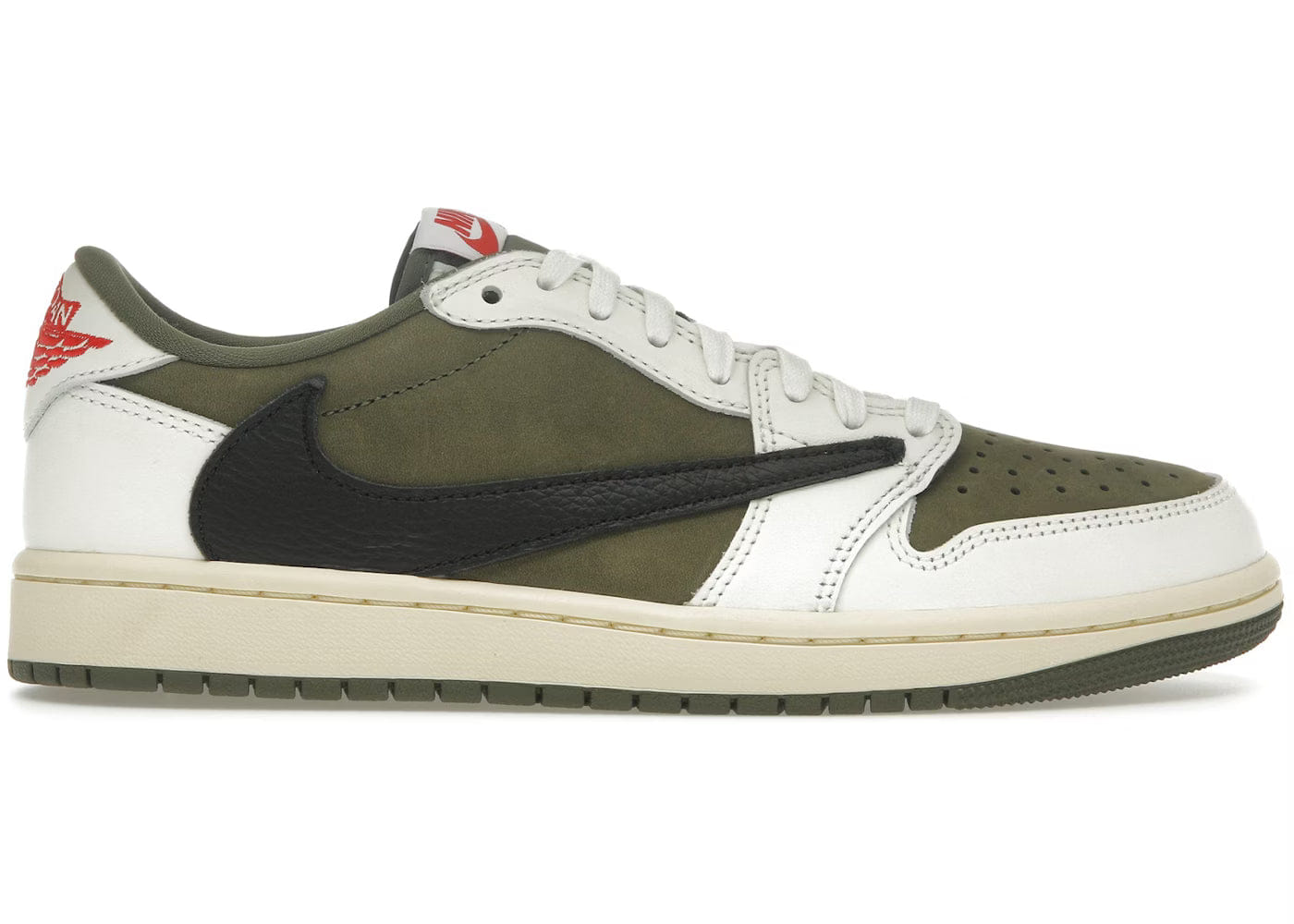 Air Jordan Jordan 1 Retro Low OG SP Travis Scott Olive (Pre School Kids)