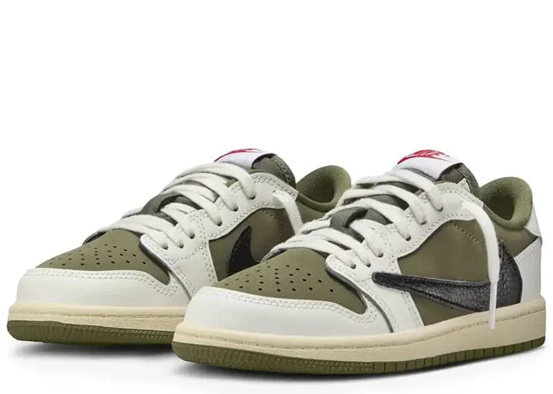 Air Jordan Jordan 1 Retro Low OG SP Travis Scott Olive (Pre School Kids)
