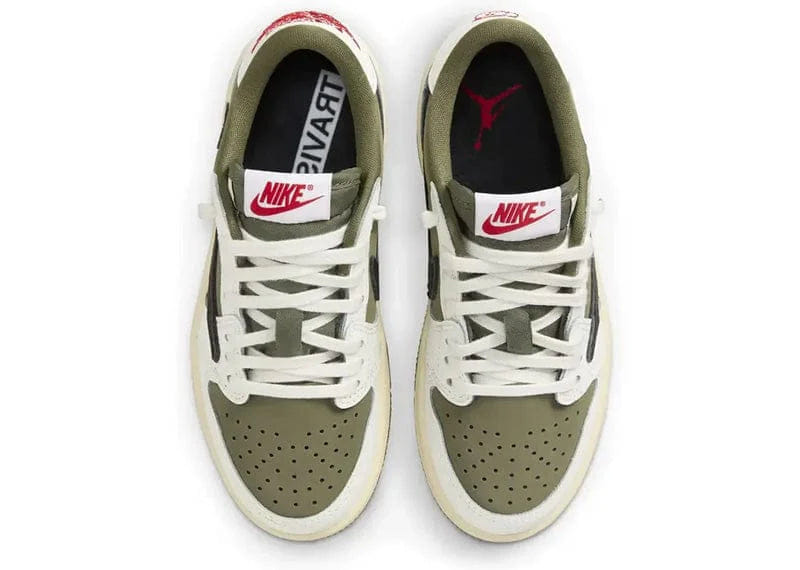 Air Jordan Jordan 1 Retro Low OG SP Travis Scott Olive (Pre School Kids)