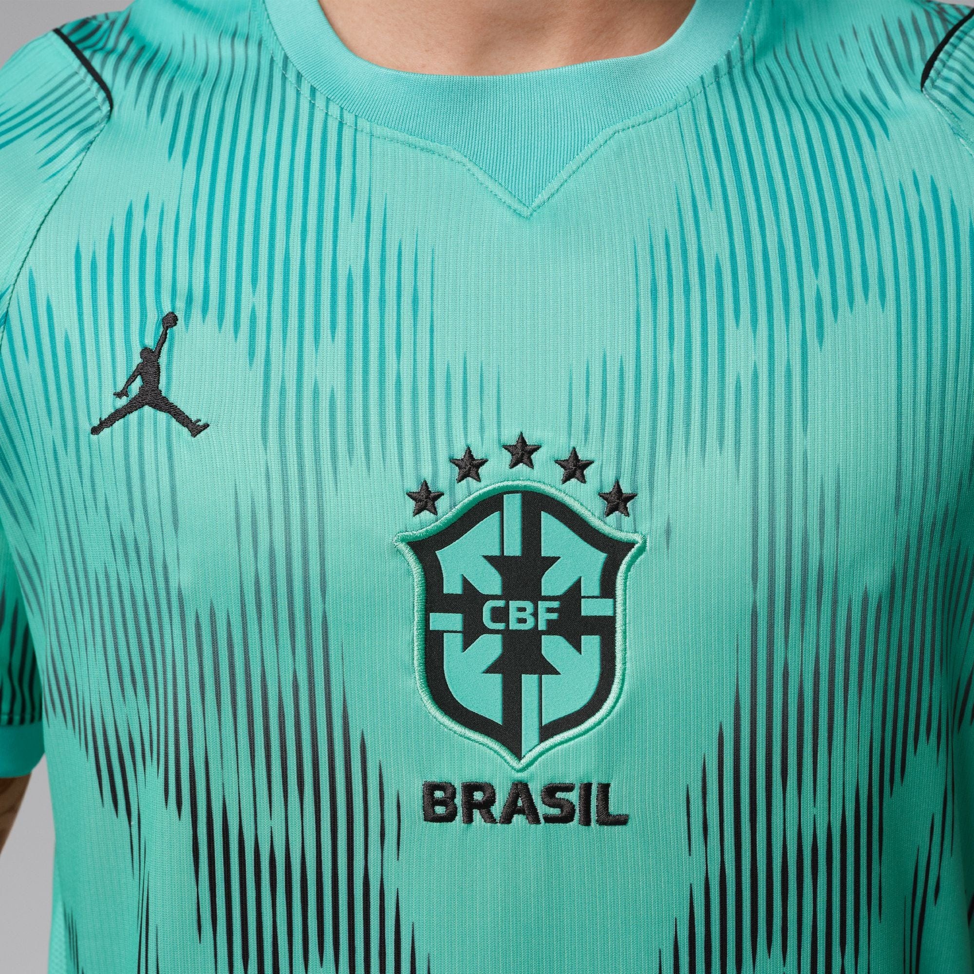 Air Jordan x CBF Brazil Dri - Fit Stadium Goalkeeper Jersey