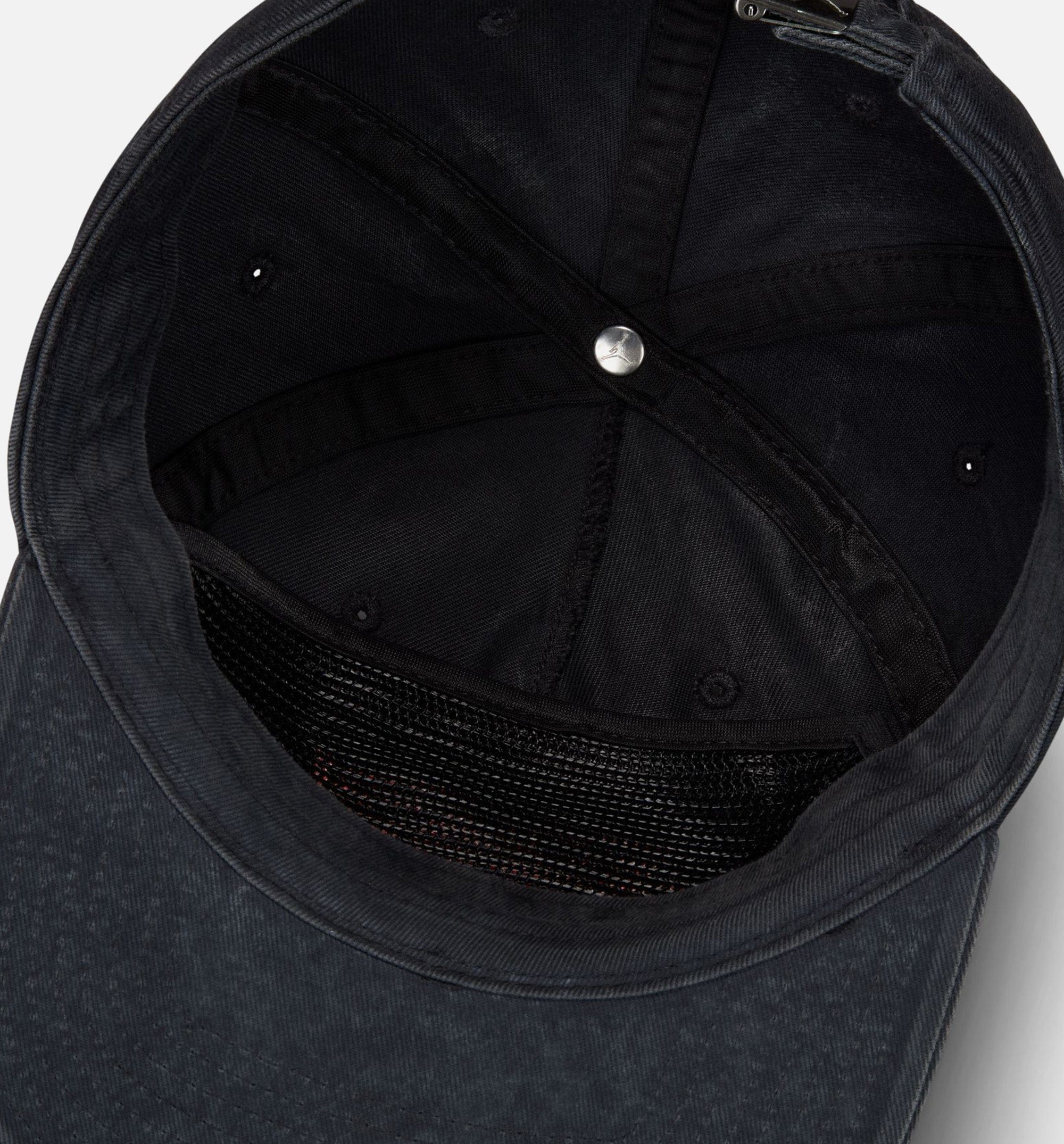 Air Jordan Rare Air Unstructured Washed Cap Mens Hat - Black/Red