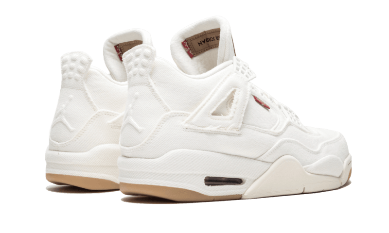 Air Jordan 4 Retro Levi's White
