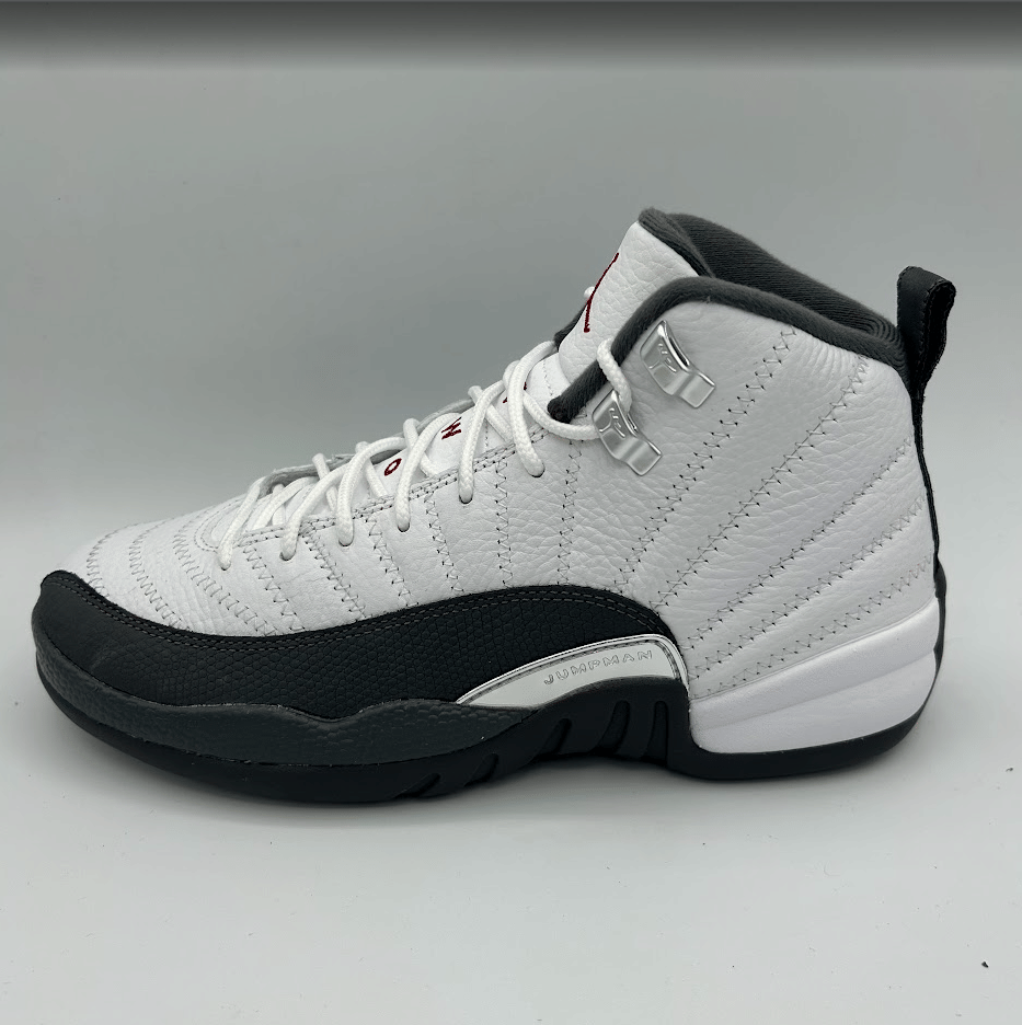 Air Jordan Jordan 12 Retro White Dark Grey (GS)