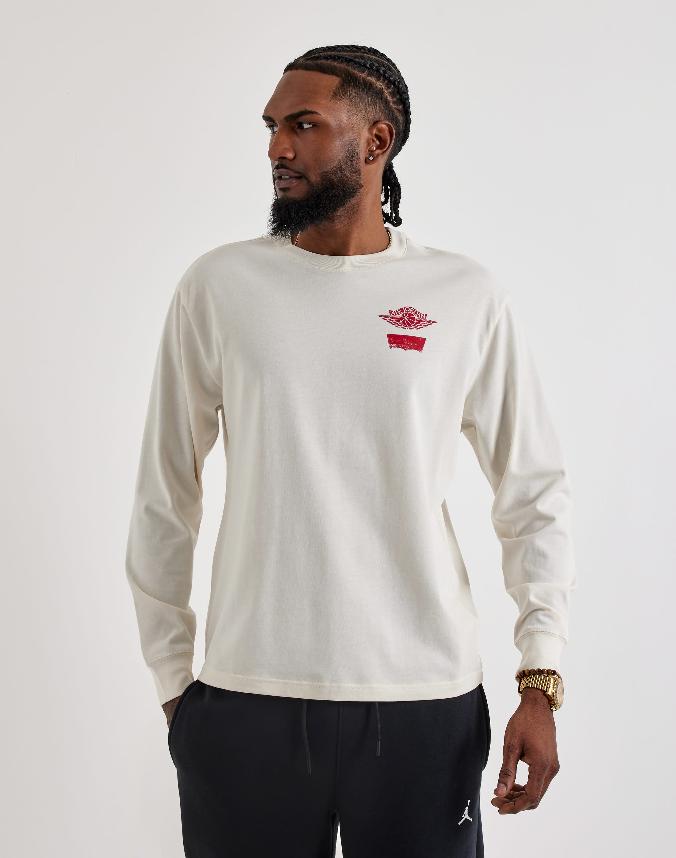 Air Jordan Jordan Levi's Long - Sleeve T-Shirt