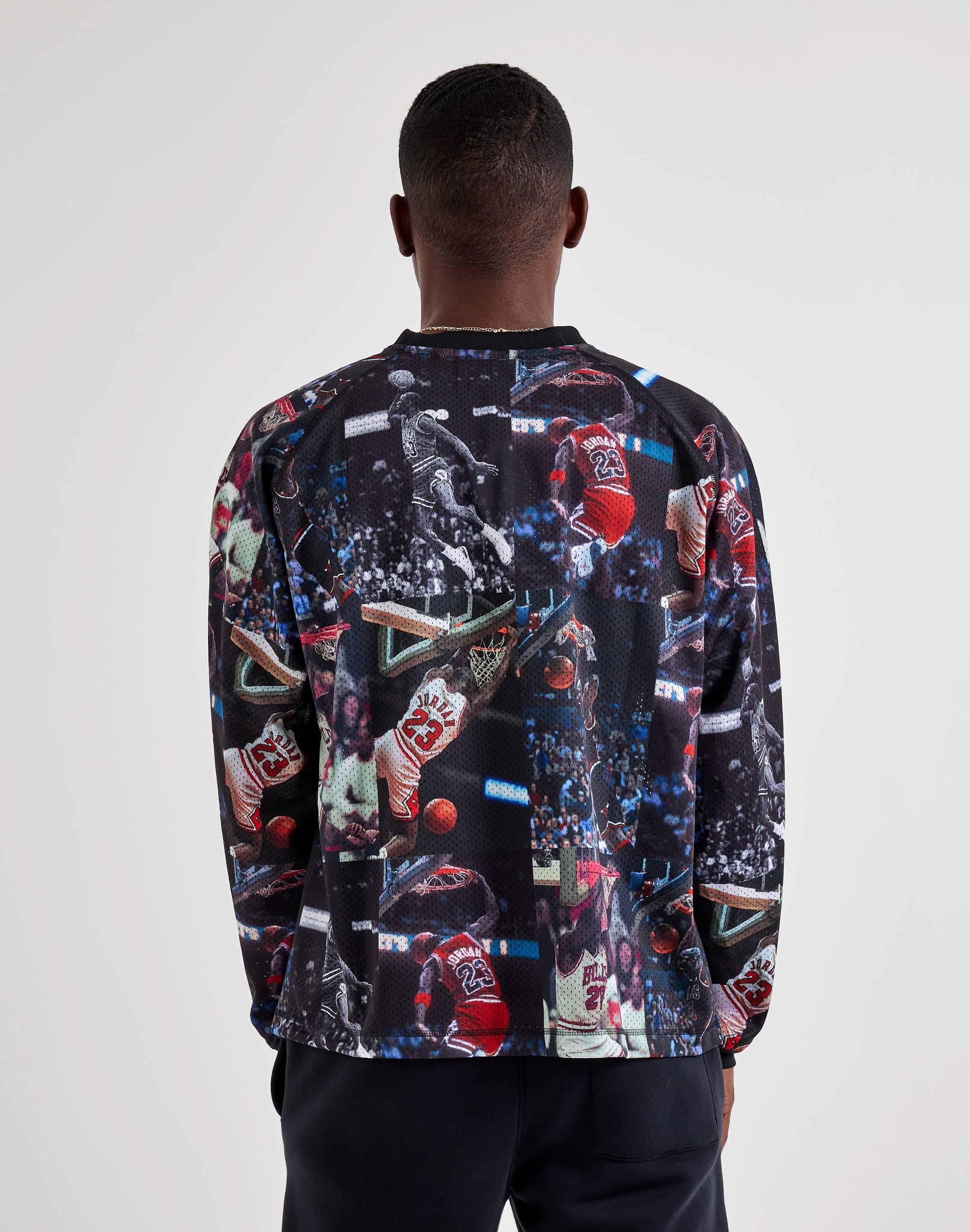 Air Jordan Jordan All - Over Print Crewneck Sweatshirt