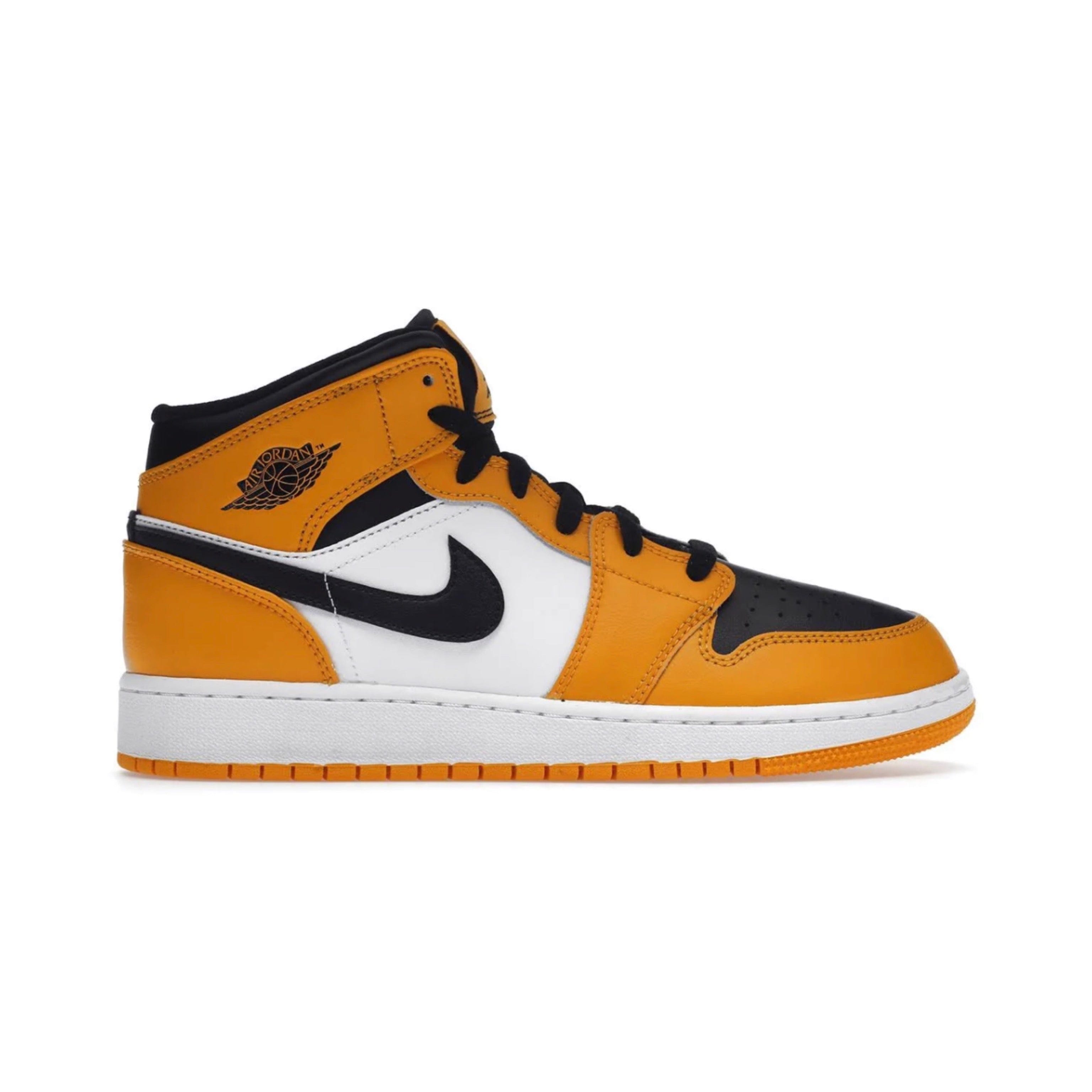 Nike AIR JORDAN 1 MID Reverse Yellow Toe / Taxi
