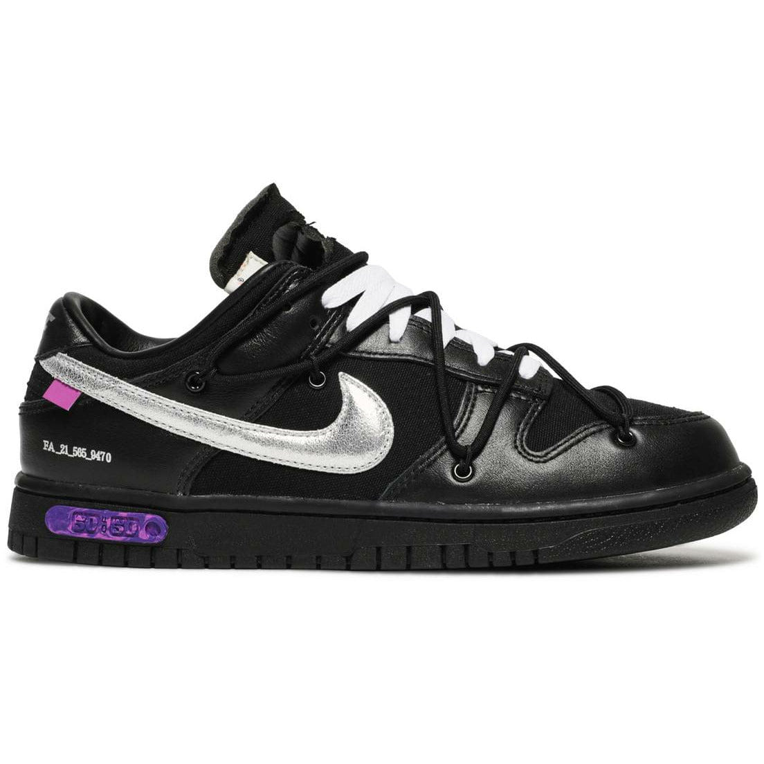Nike Off - White x Dunk Low Lot 50 (2021)